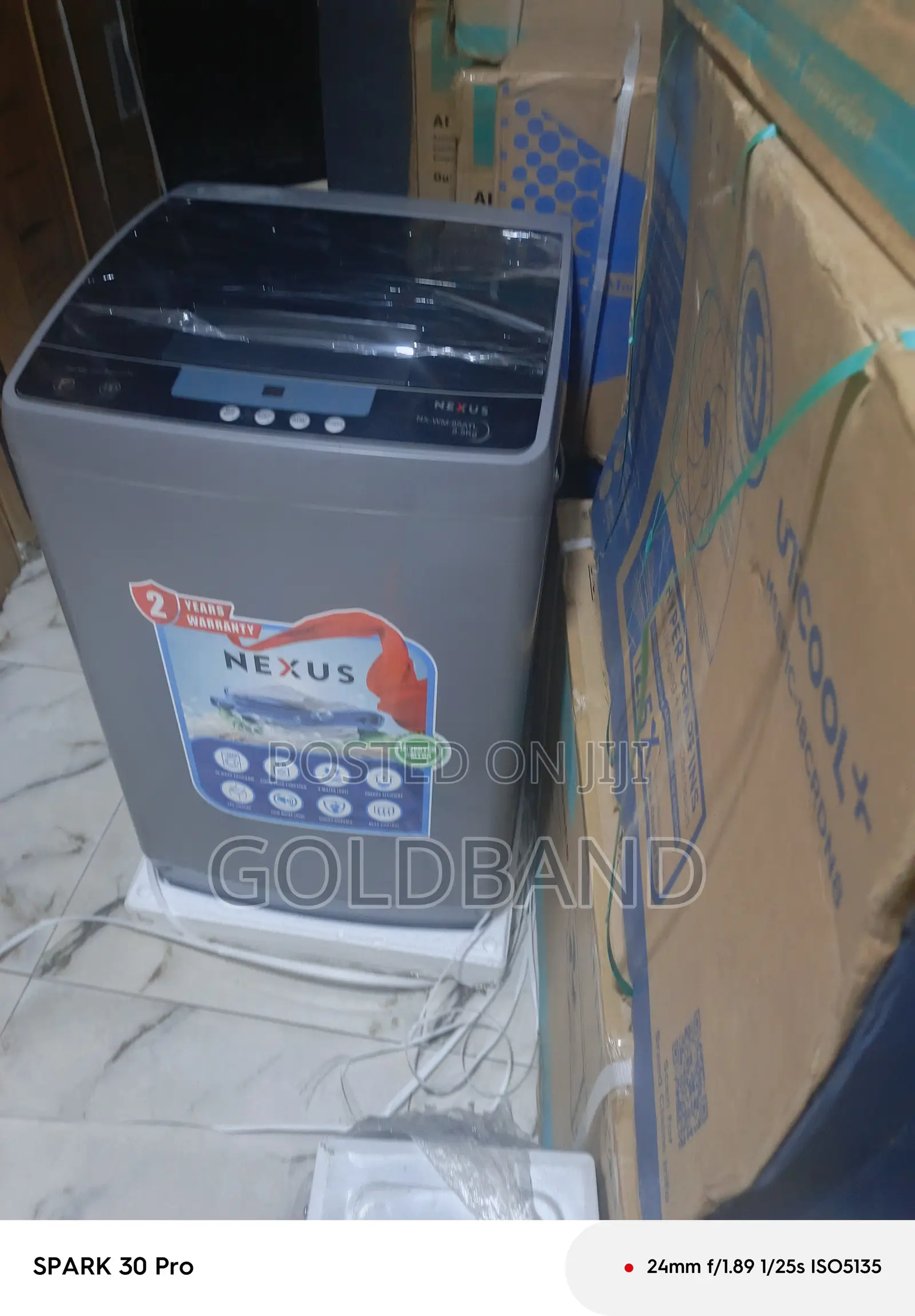 Nexus 8.5kg Automatic Washer for Families