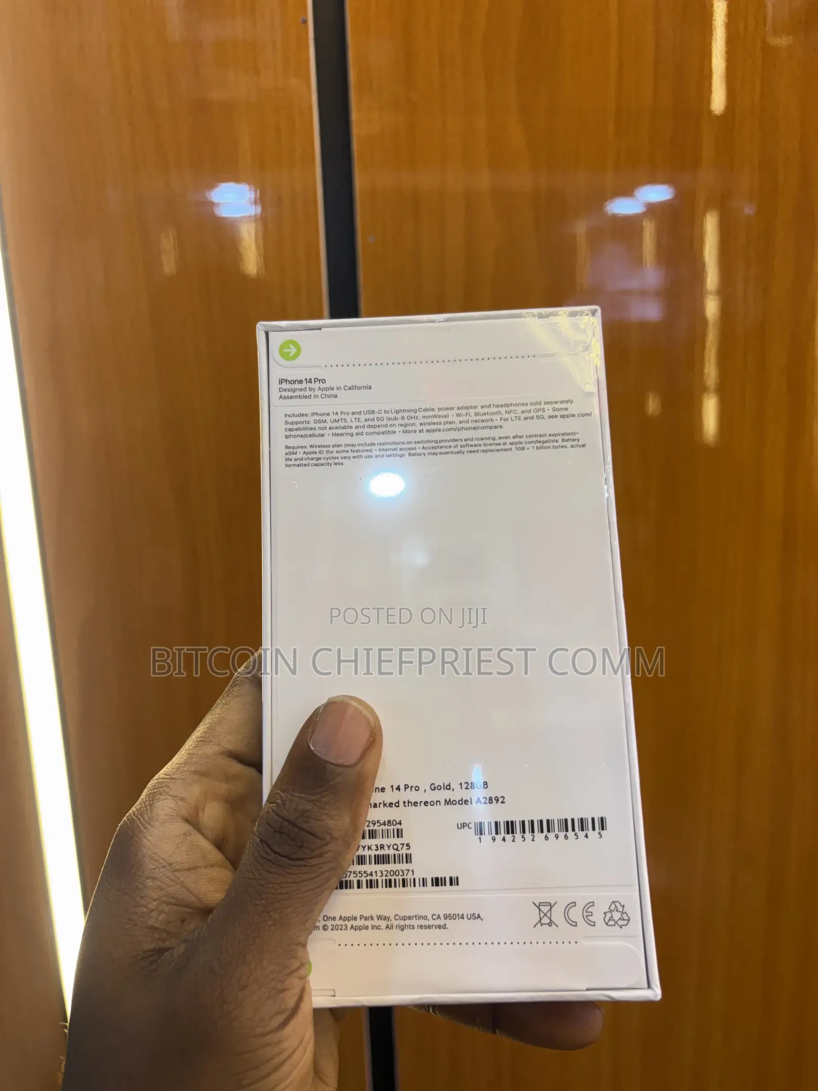 New Apple iPhone 14 Pro 128 GB Gold