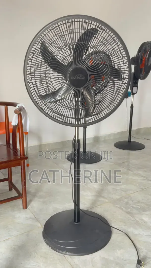 MyHome 20-Inch Standing Electric Fan – High-Speed 5-Blade Cooling