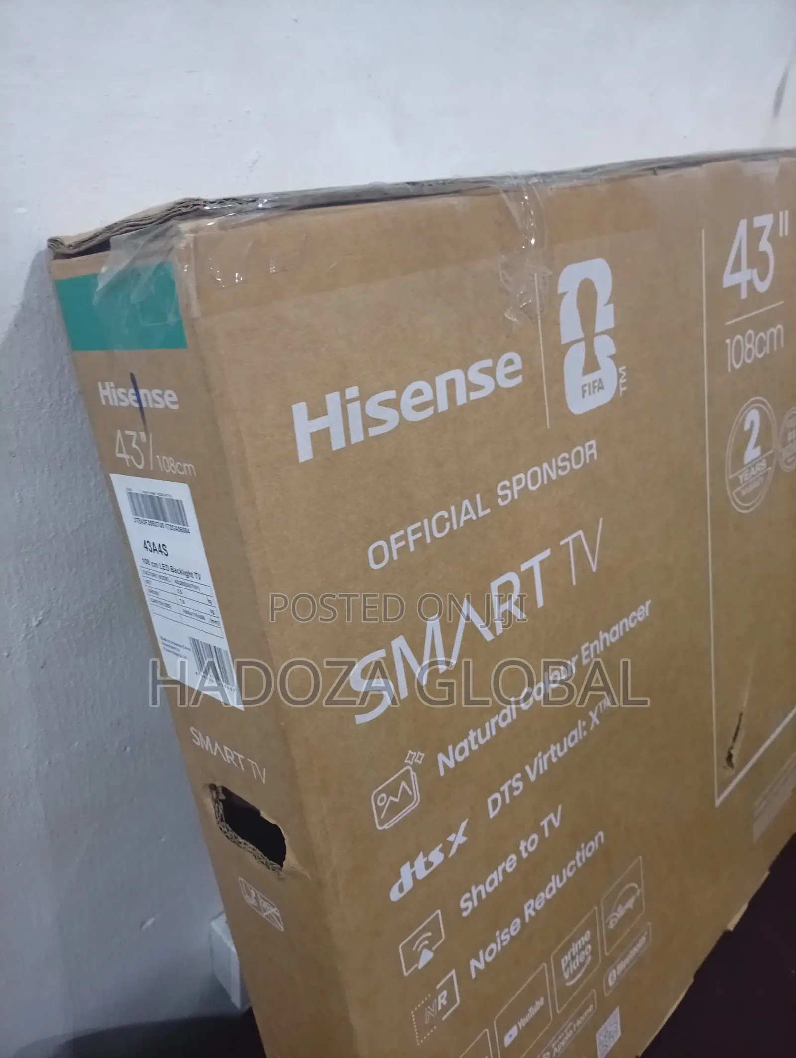 Hisense 43 Inch Smart LED Television – Premium Full HD Display