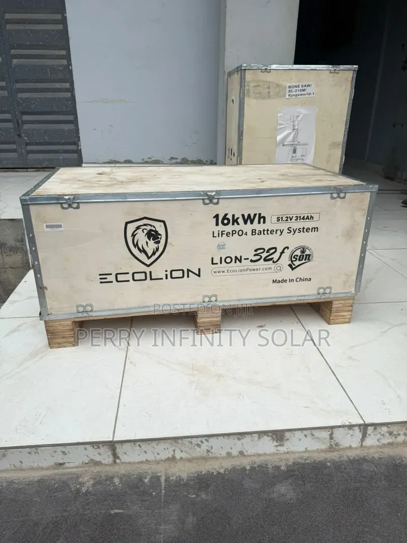 Ecolion 16kWh 32F LiFePO4 Battery | 314Ah | 8000+ Cycles | Smart BMS