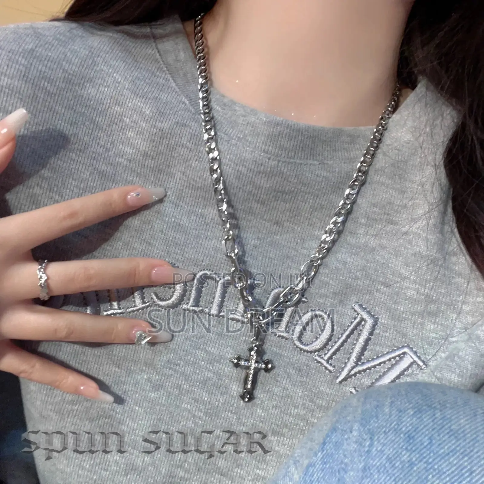 Cross Necklace Men Necklace