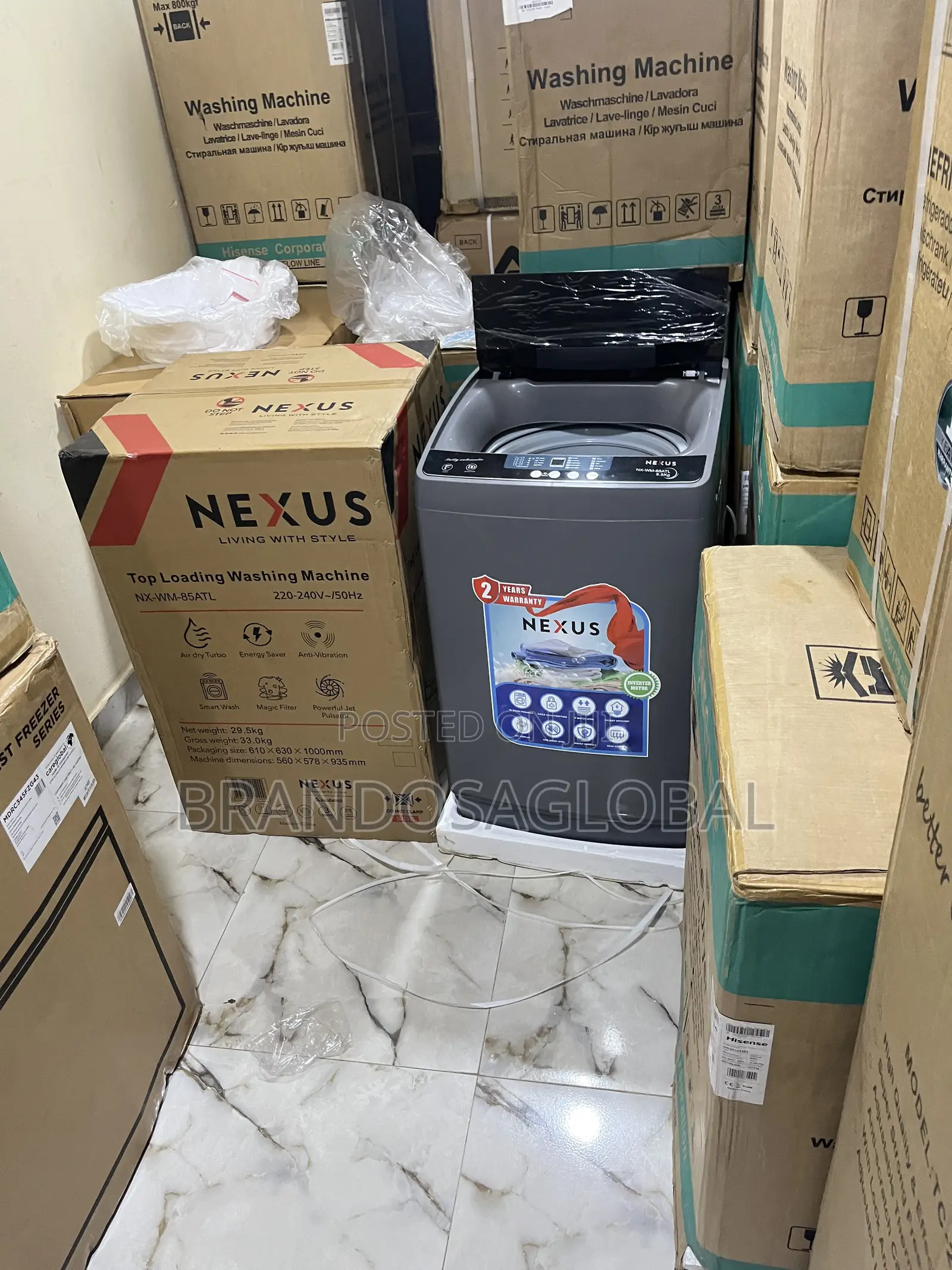 Nexus NX-WM-85ATTL Washer – Efficient Home Laundry Machine