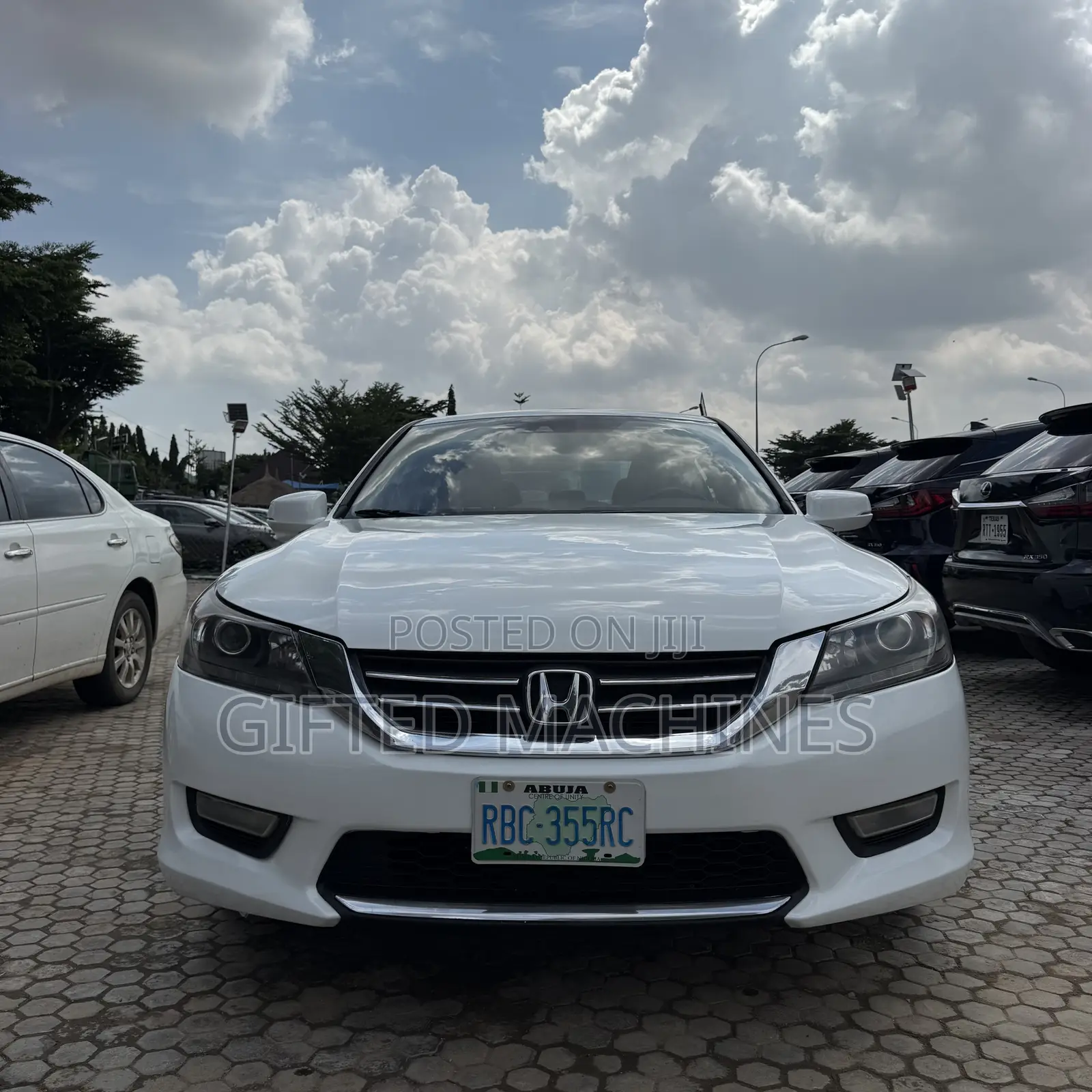 Honda Accord EX-L 4dr Sedan w/Navigation (2.4L 4cyl CVT) 2014 White