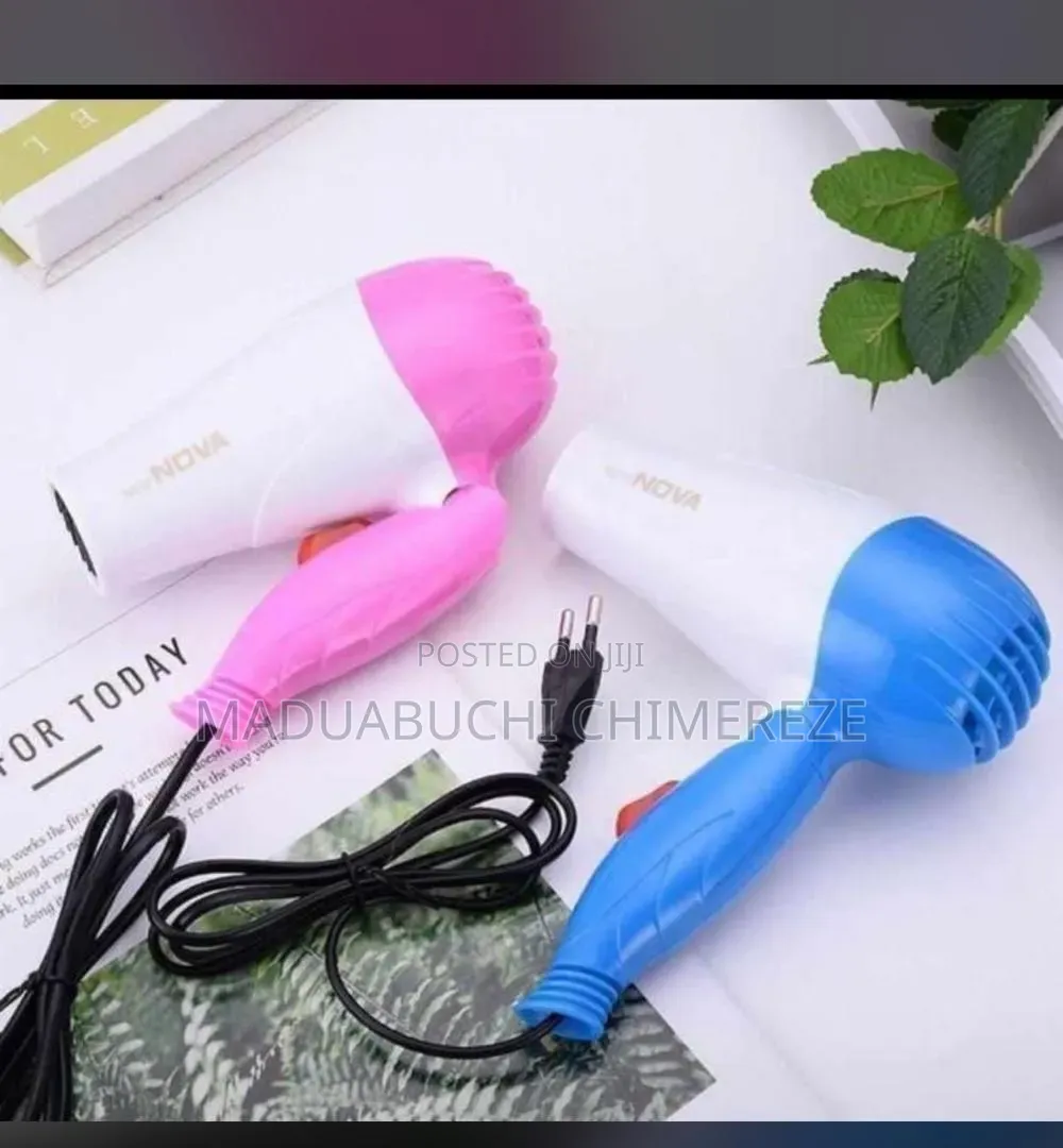 Nova NV-1290 Foldable Hair Dryer – Portable Professional Hair Dryer