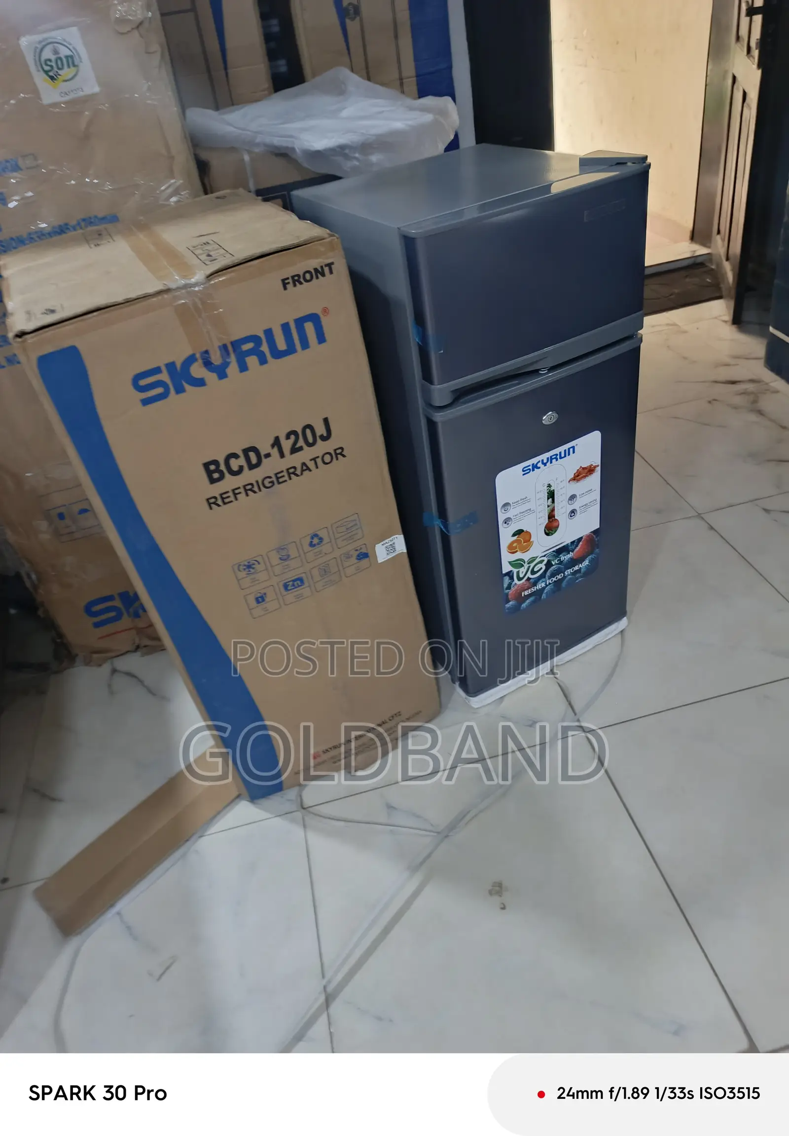 Skyrun BCD-120 120L Low Power Refrigerator