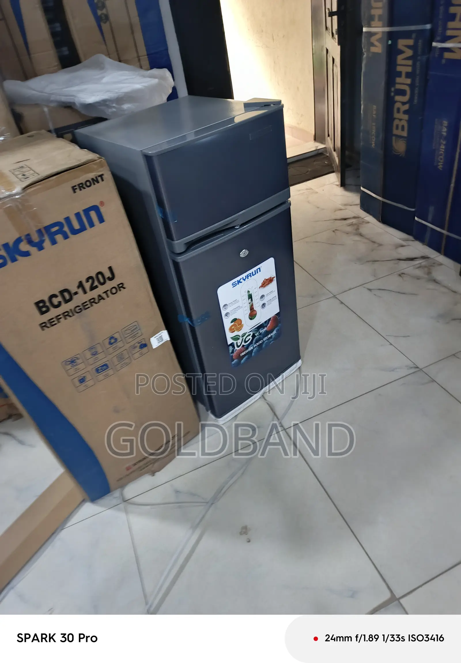 Skyrun BCD-120 120L Low Power Refrigerator