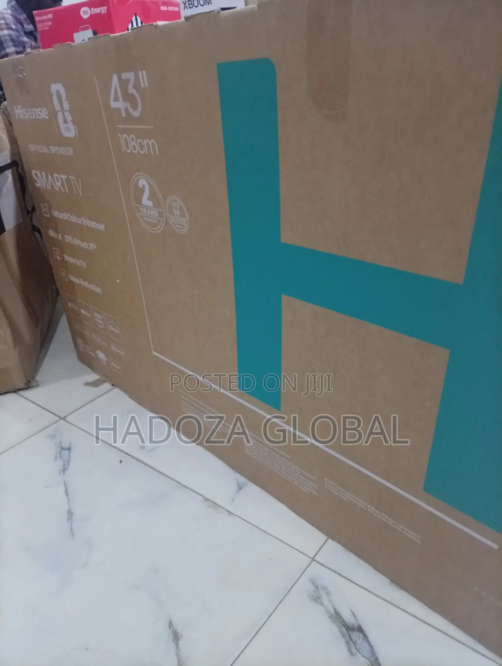 Hisense 43 Inch LED Smart Television – Modern Flat Screen TV