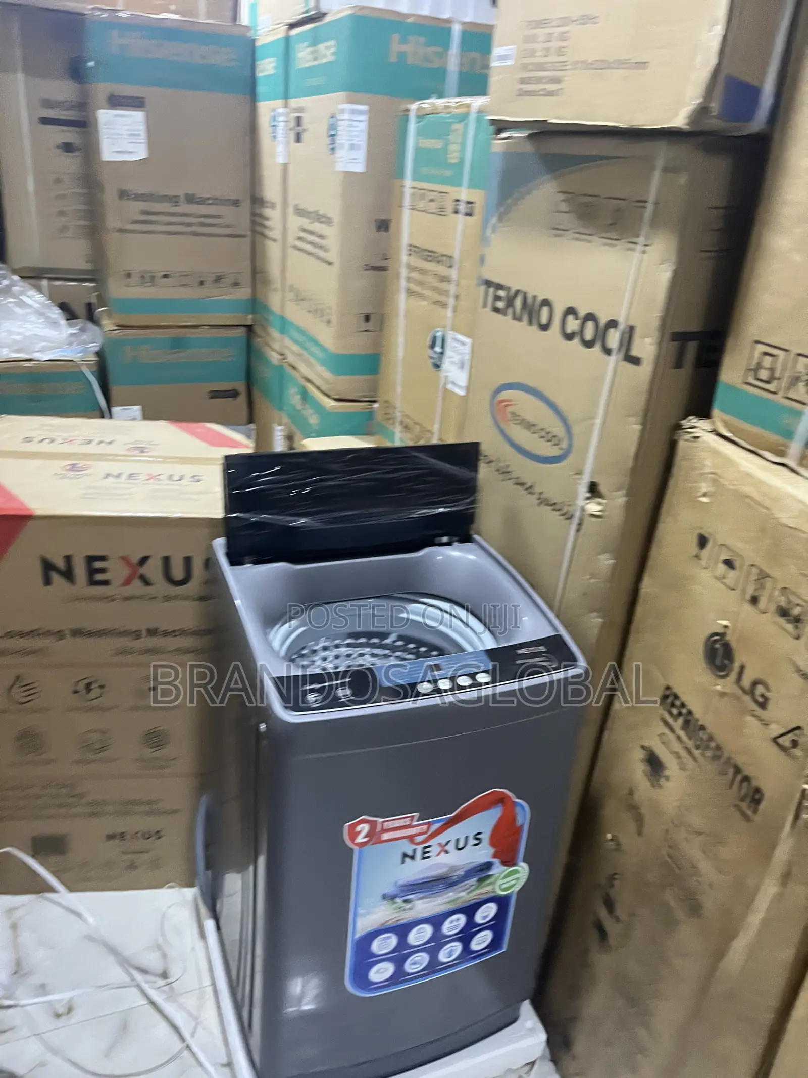 Nexus 8.5KG Automatic Washing Machine – Smart Home Washer