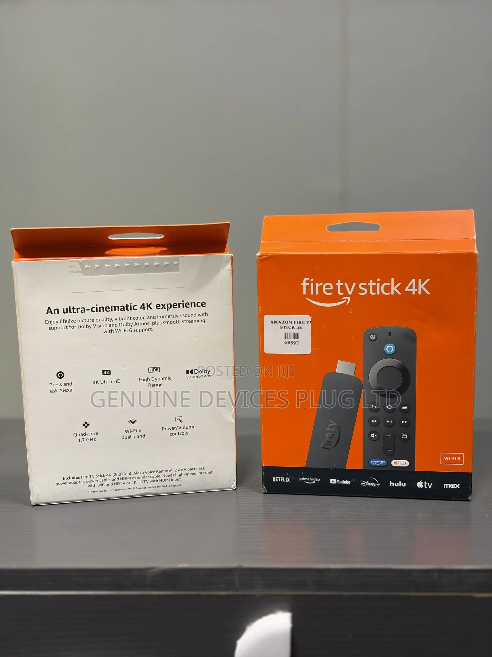 Fire TV Stick Streaming Device - Supports Wi-Fi 6e