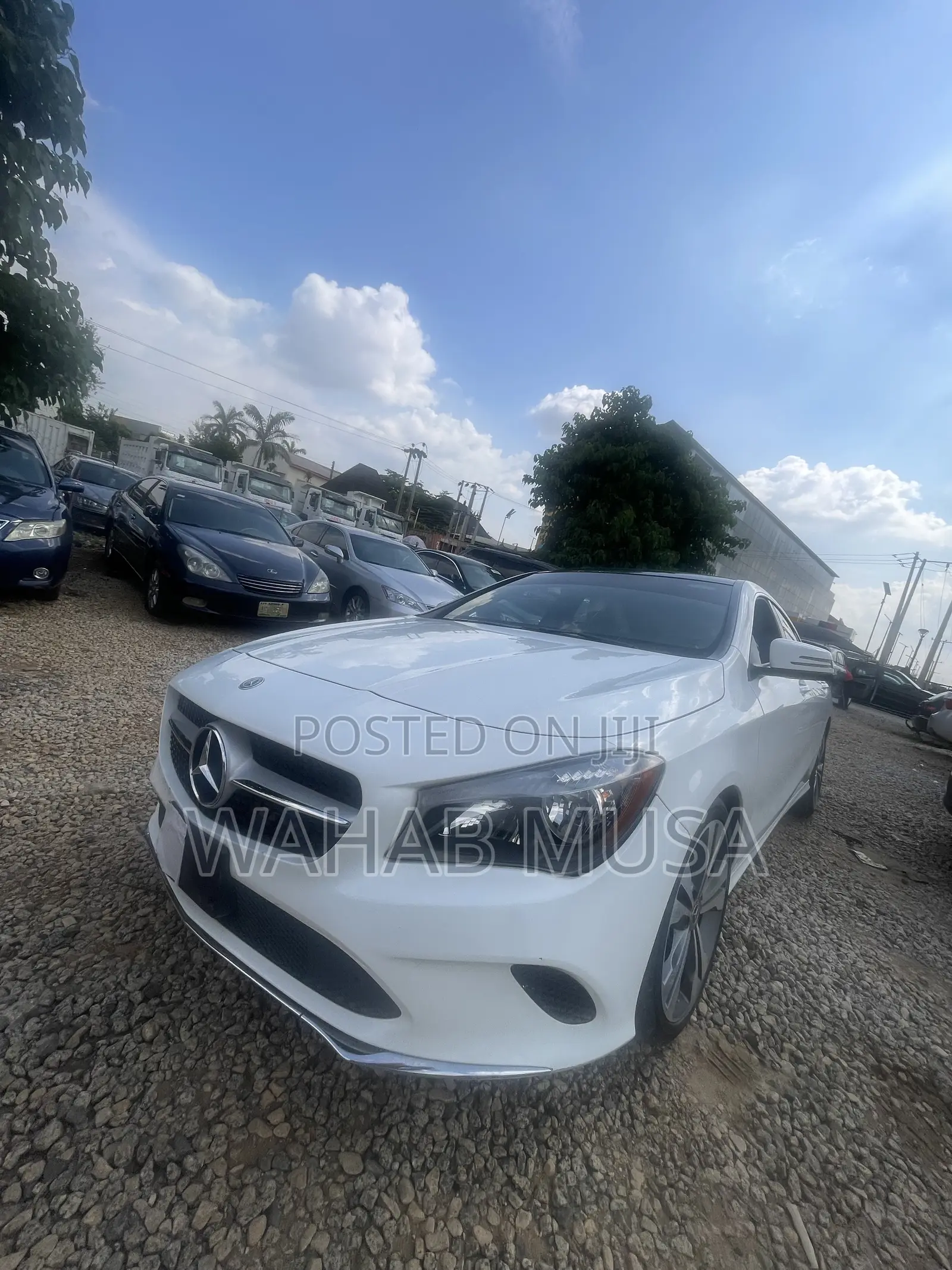 Mercedes-Benz CLA-Class 2019 White