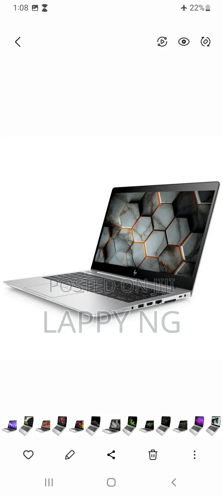 New Laptop HP EliteBook 830 8GB Intel Core i7 SSD 512GB