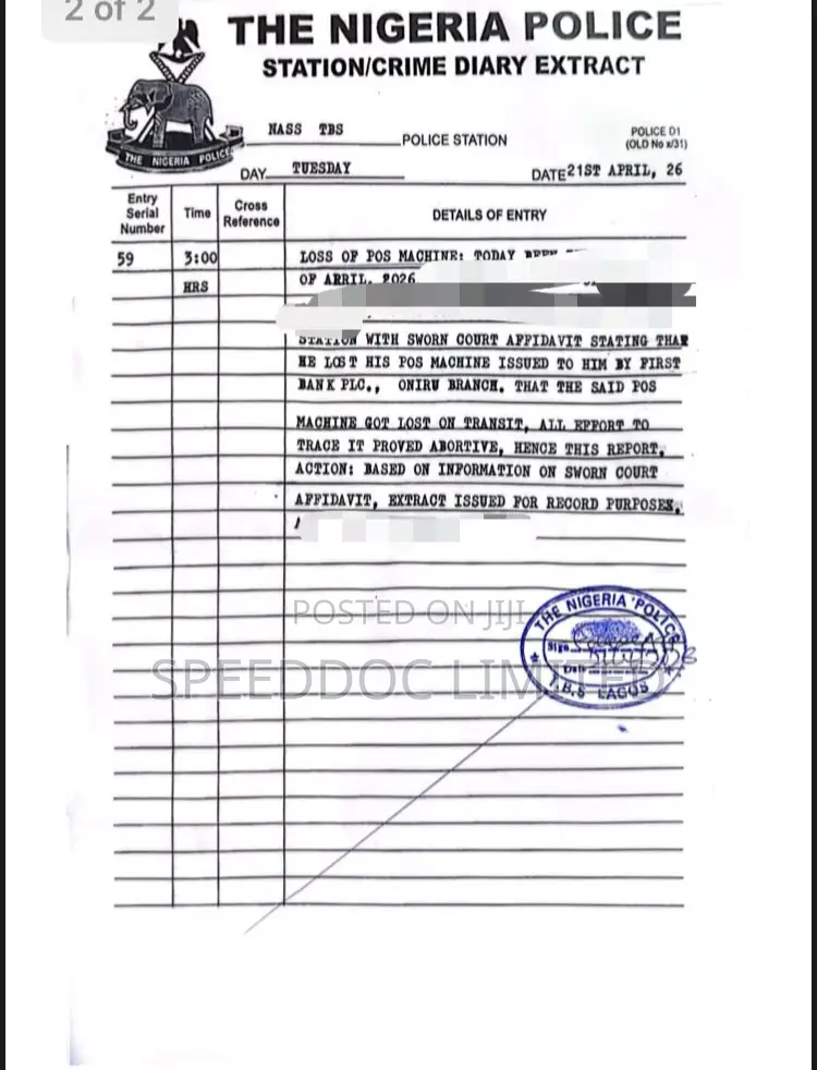 Police Report