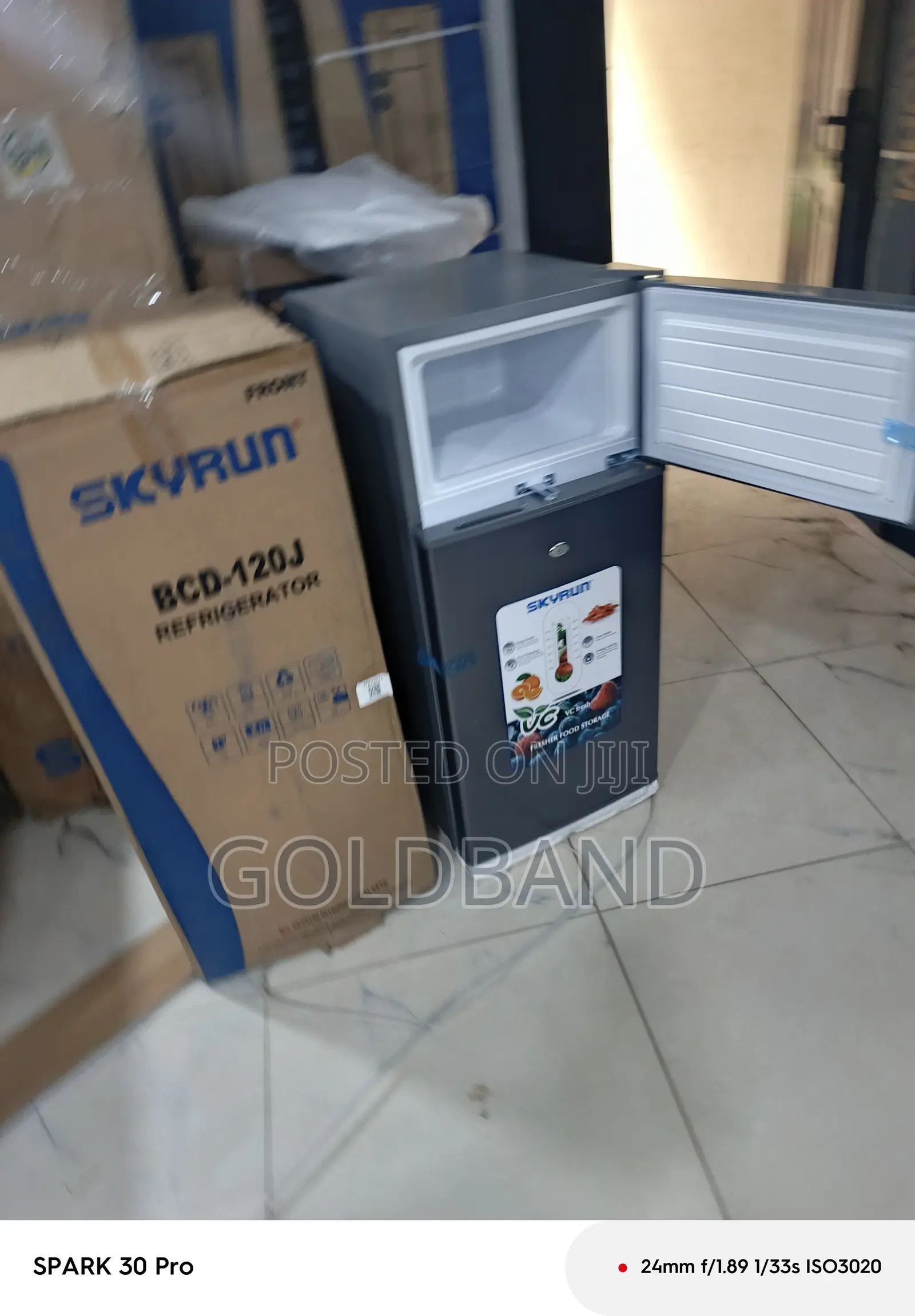 Skyrun BCD-120 120L Durable Fridge
