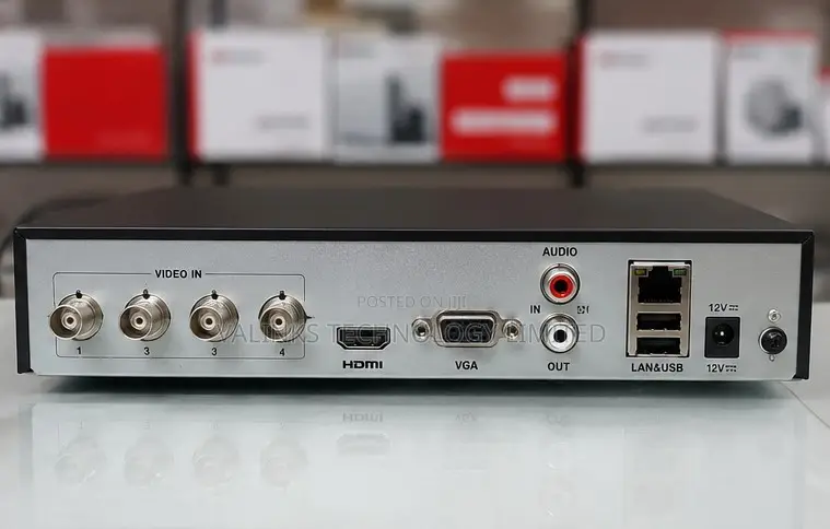 Hikvision 4-Ch 1080p 1U H.265 AcuSense DVR