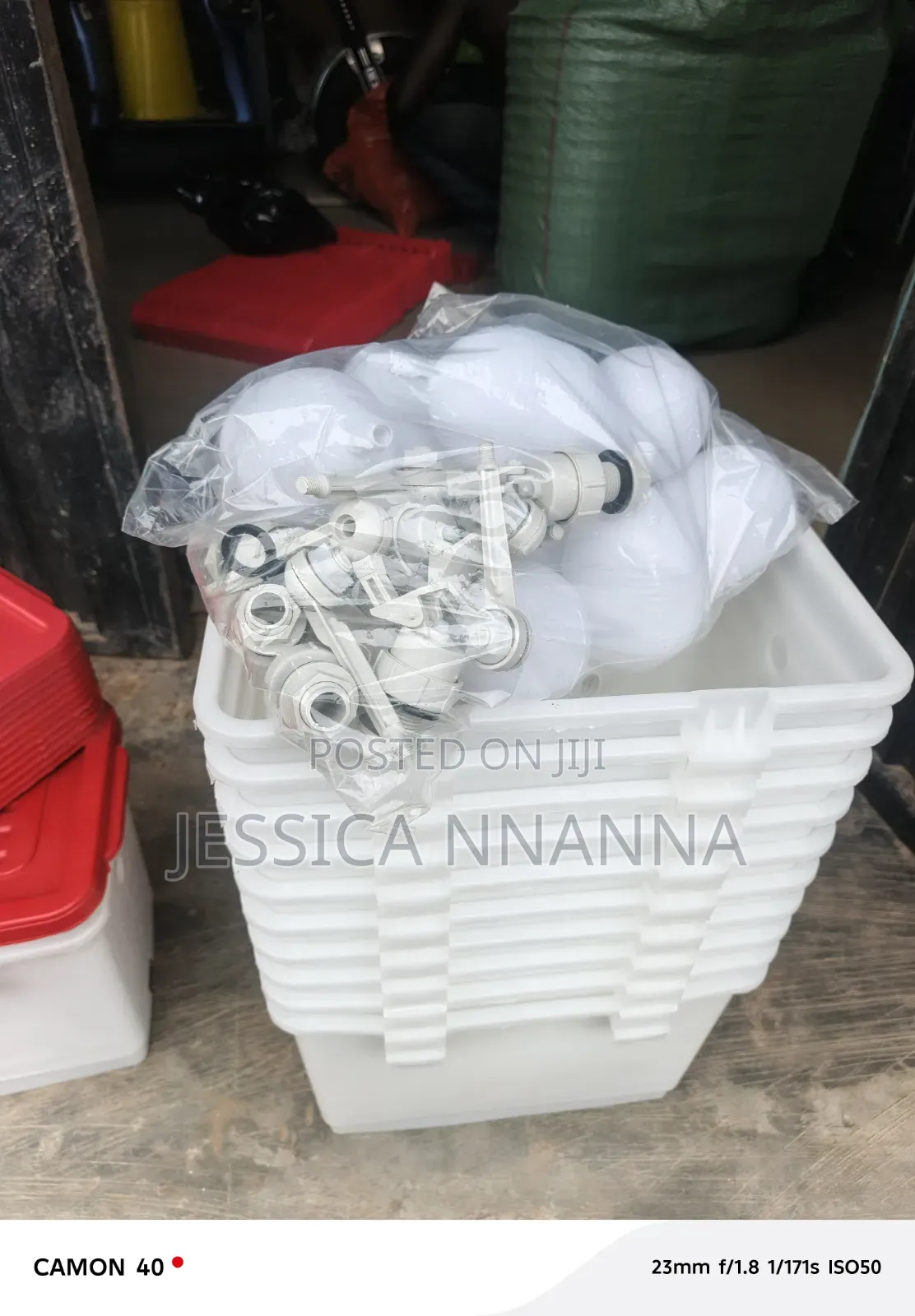 Chicken Cage Bucket and Accessories