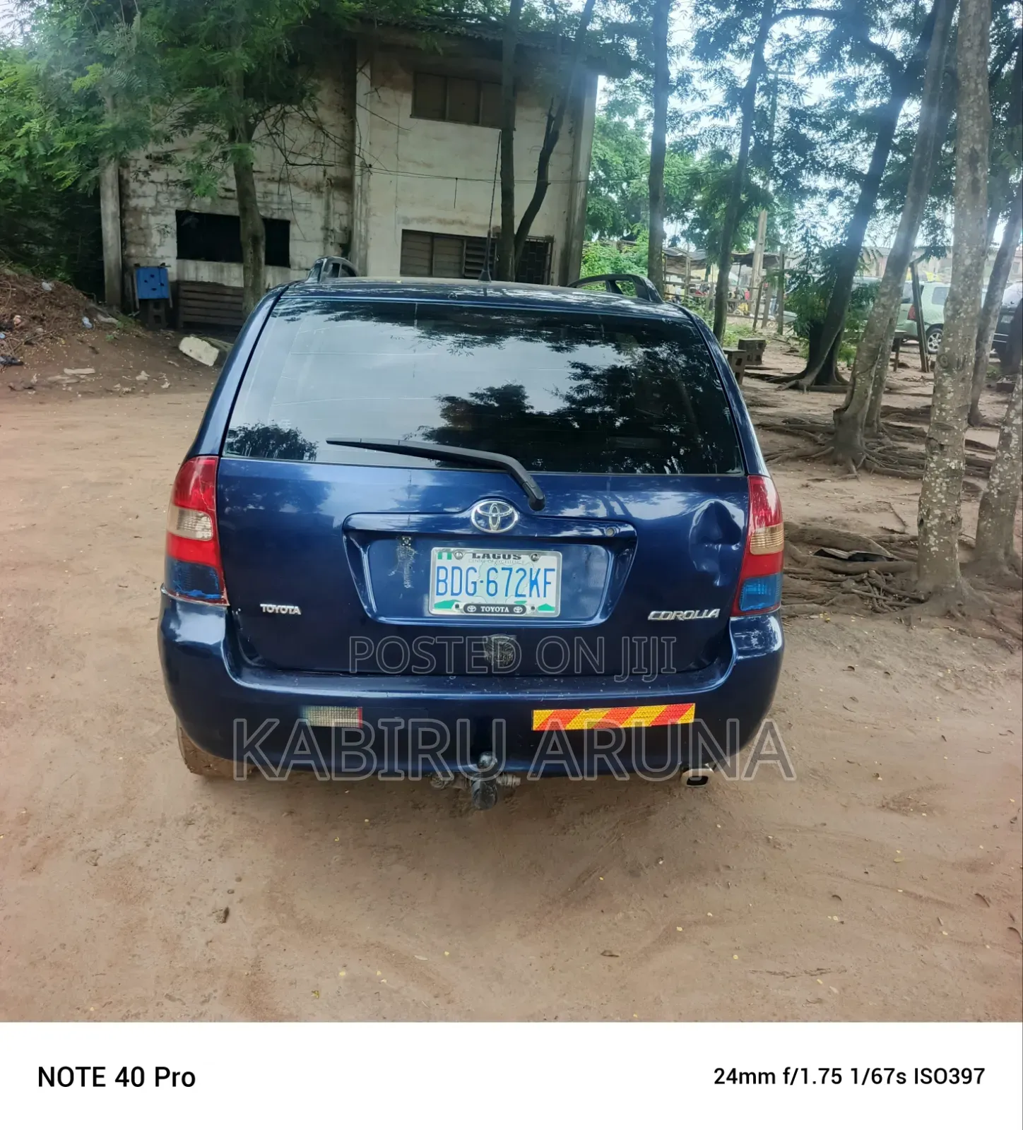 Toyota Corolla 2003 Blue