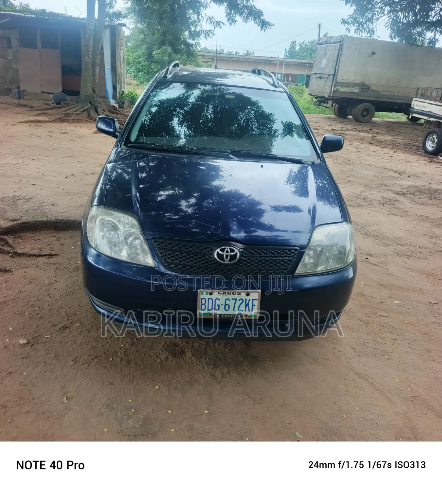 Toyota Corolla 2003 Blue