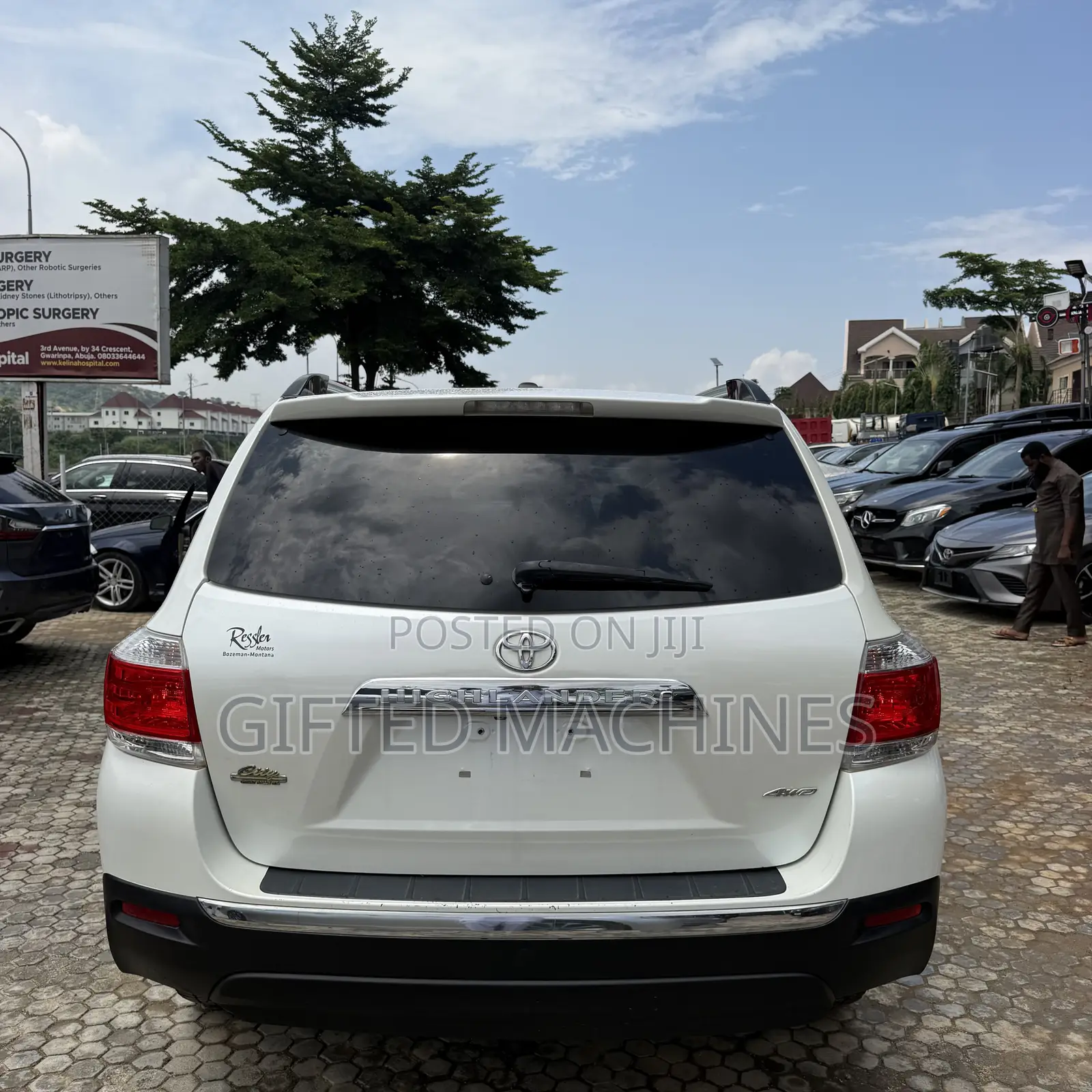 Toyota Highlander Limited 3.5L 2WD 2013 White