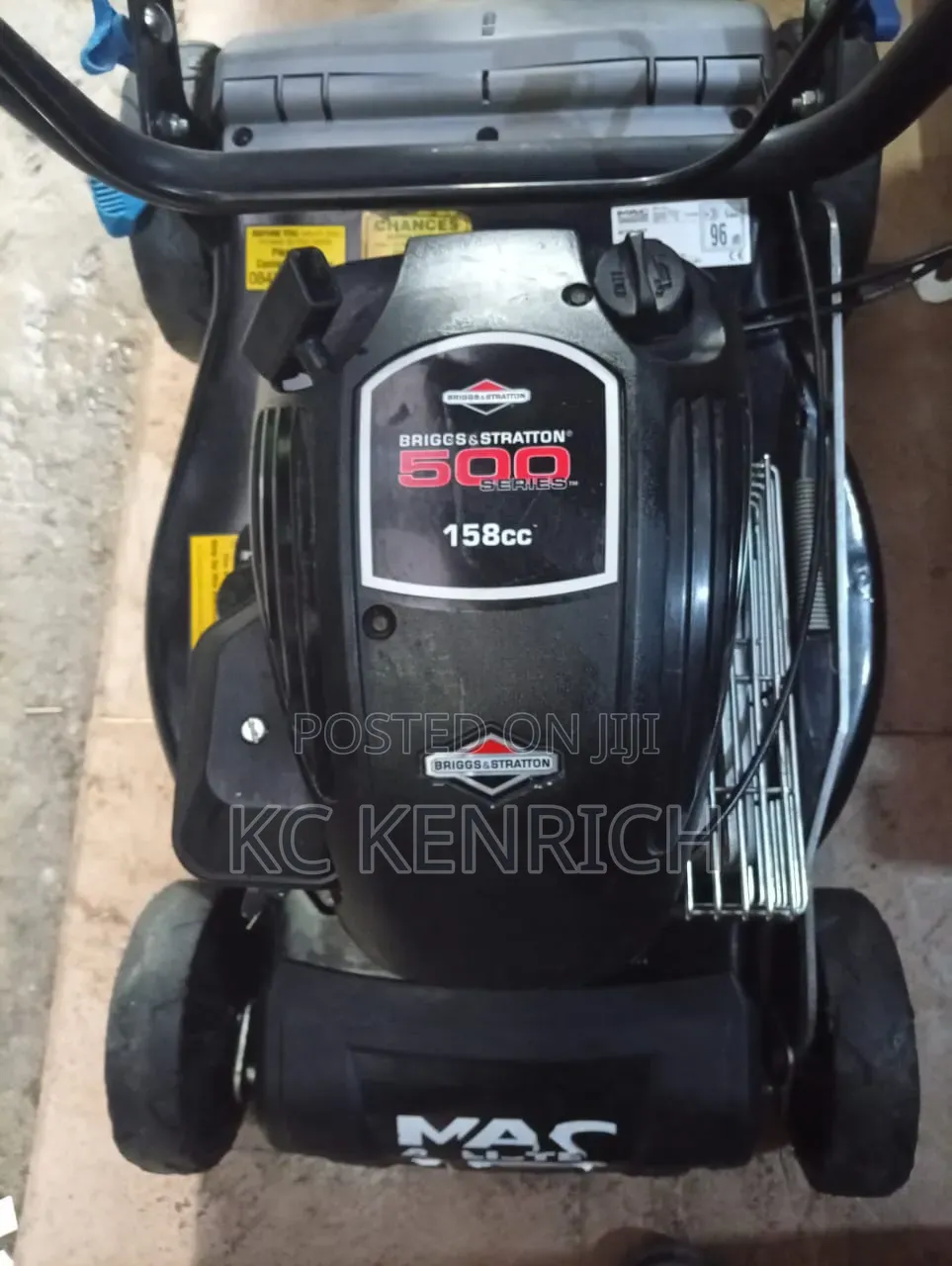 Tokunbo Mowing Machines, Small Tyres