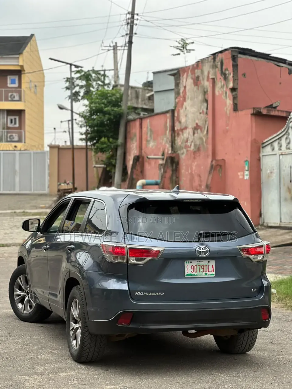 Toyota Highlander 2015 Blue