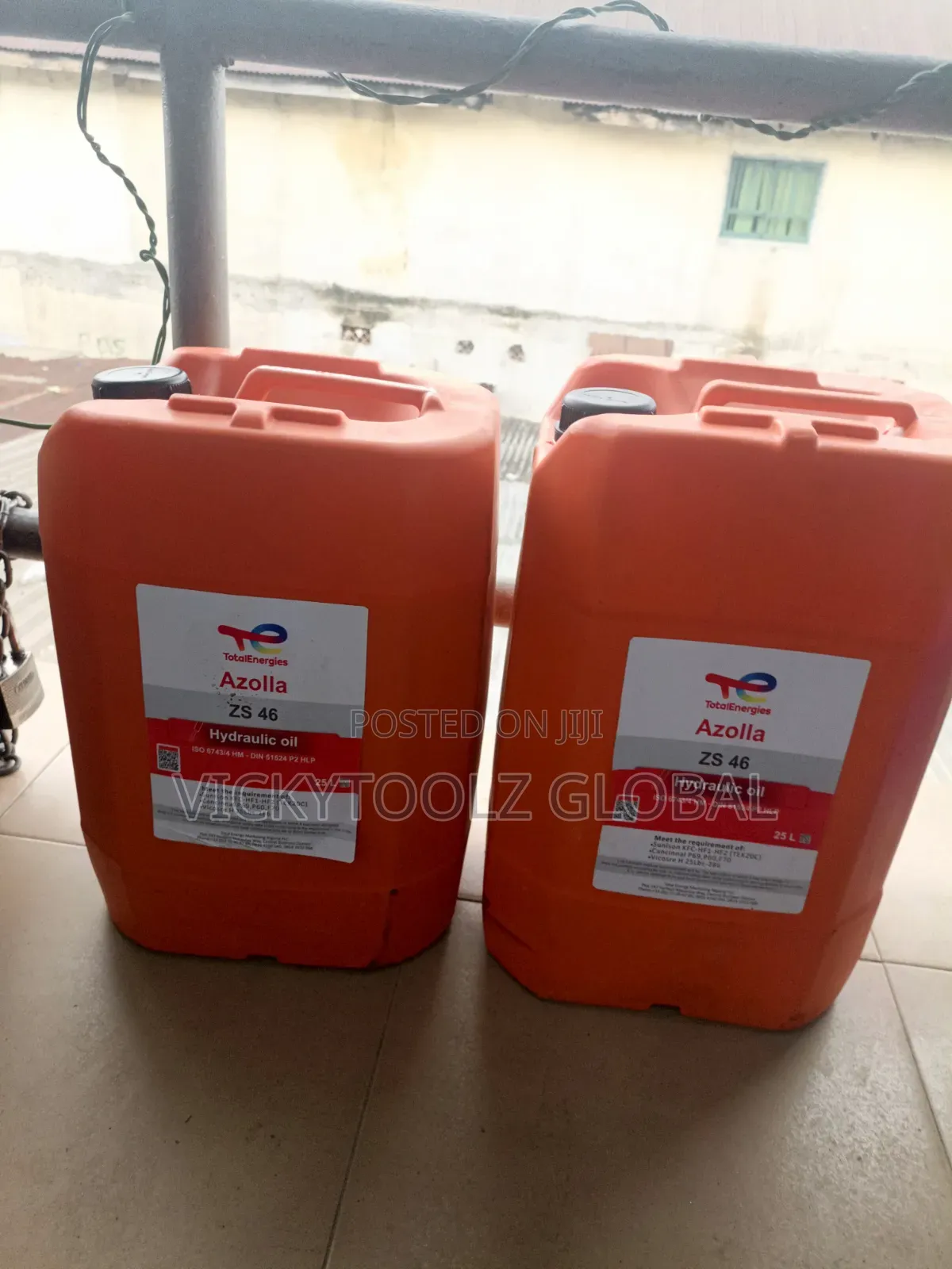 TotalEnergies Azolla ZS 46 25L Anti Wear Hydraulic Oil