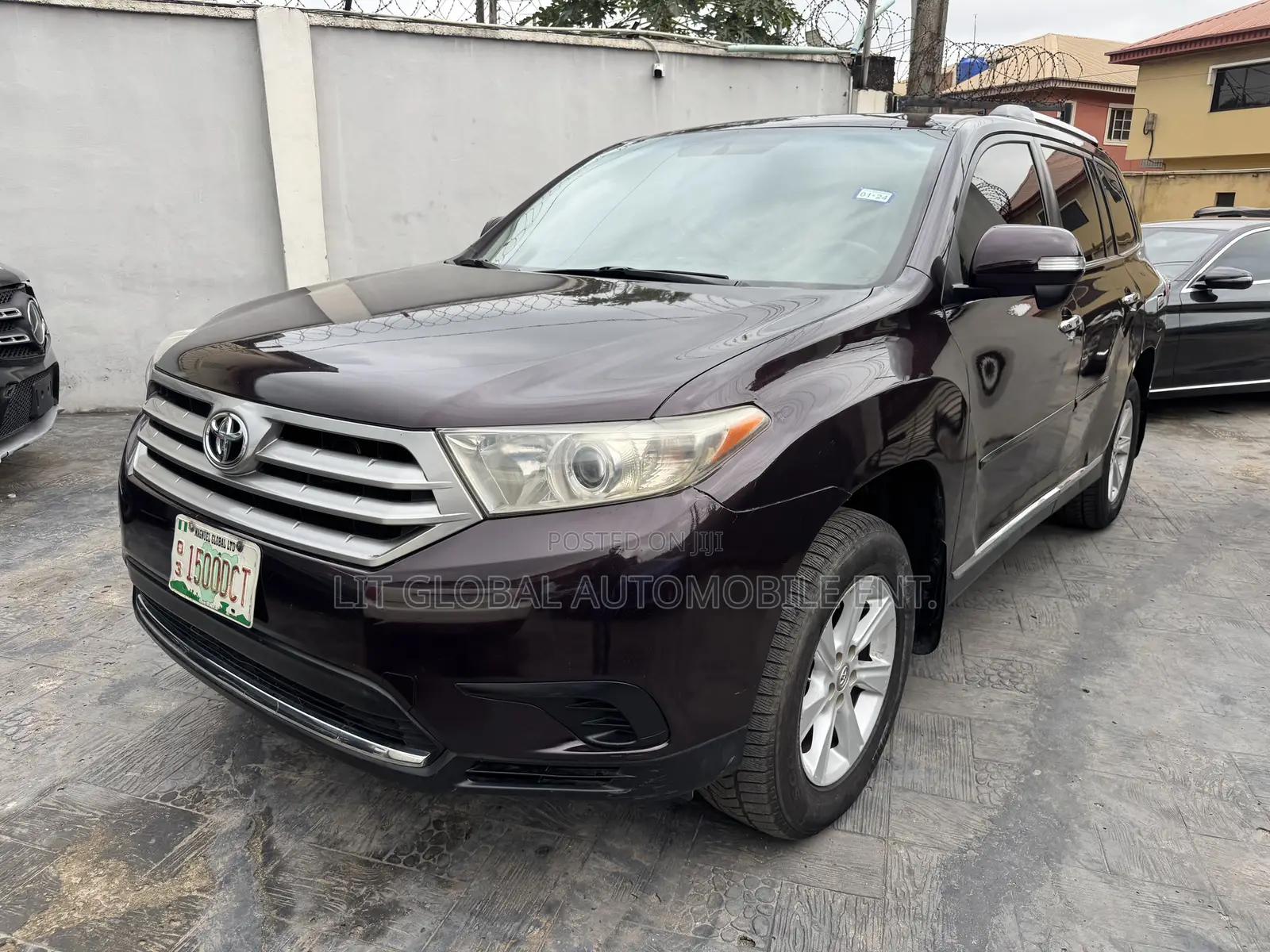 Toyota Highlander 2013 Burgundy