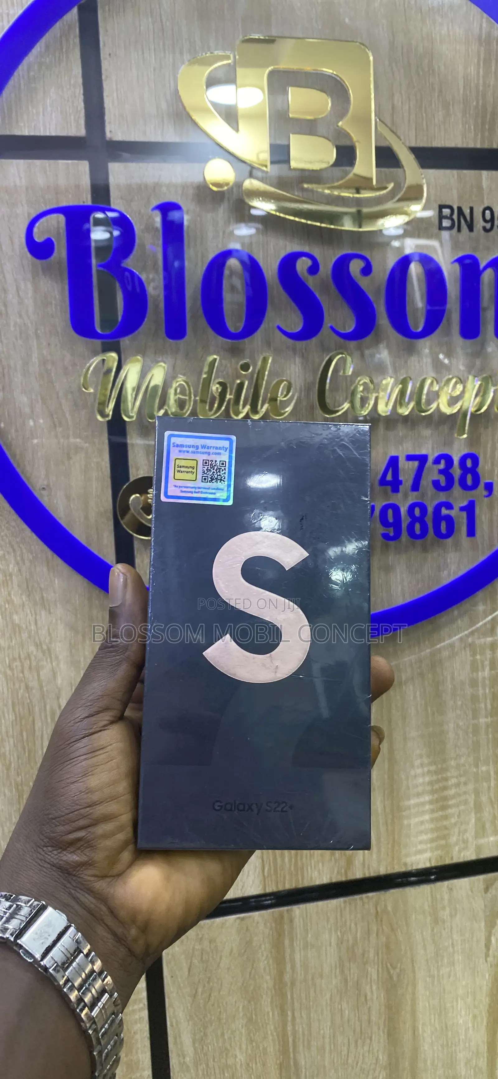 New Samsung Galaxy S22+ 5G 128 GB Pink