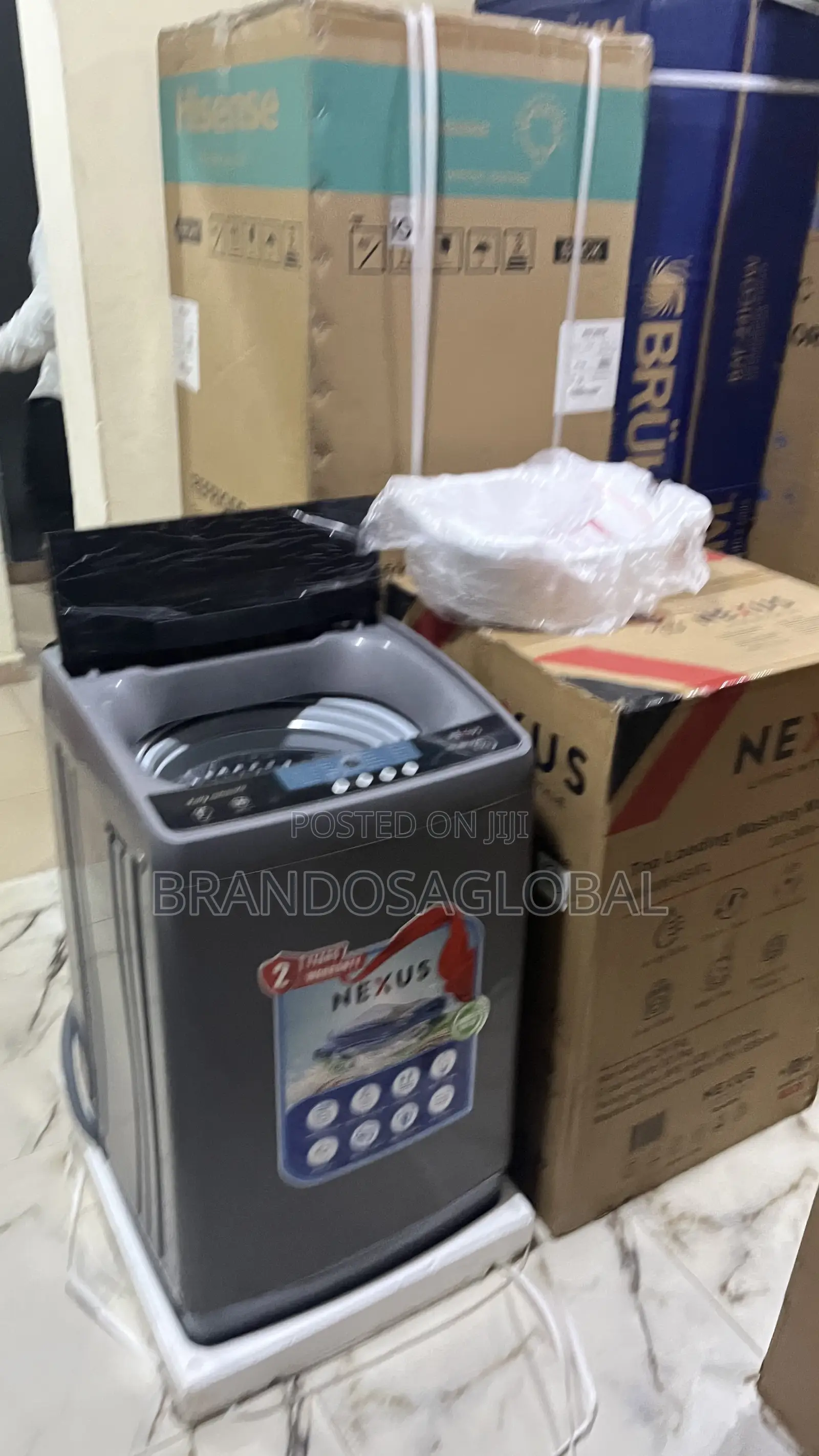 Nexus NX-WM-85ATTL Washer – Intelligent Top Load Washing Machine