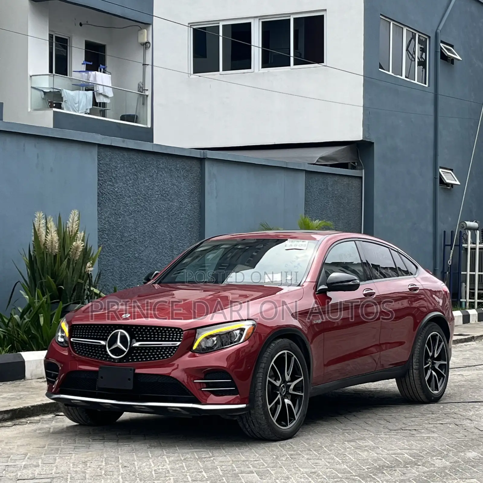 Mercedes-Benz GLC-Class 2017 Red