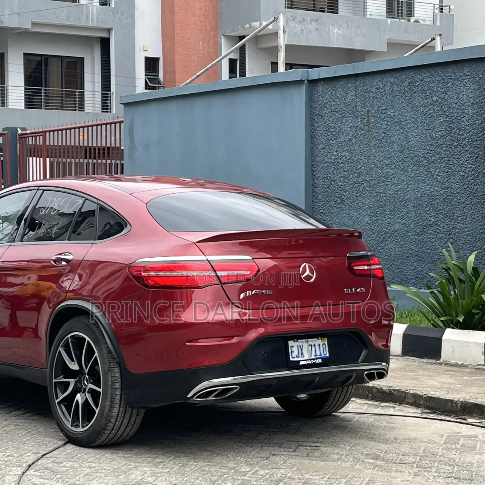 Mercedes-Benz GLC-Class 2017 Red
