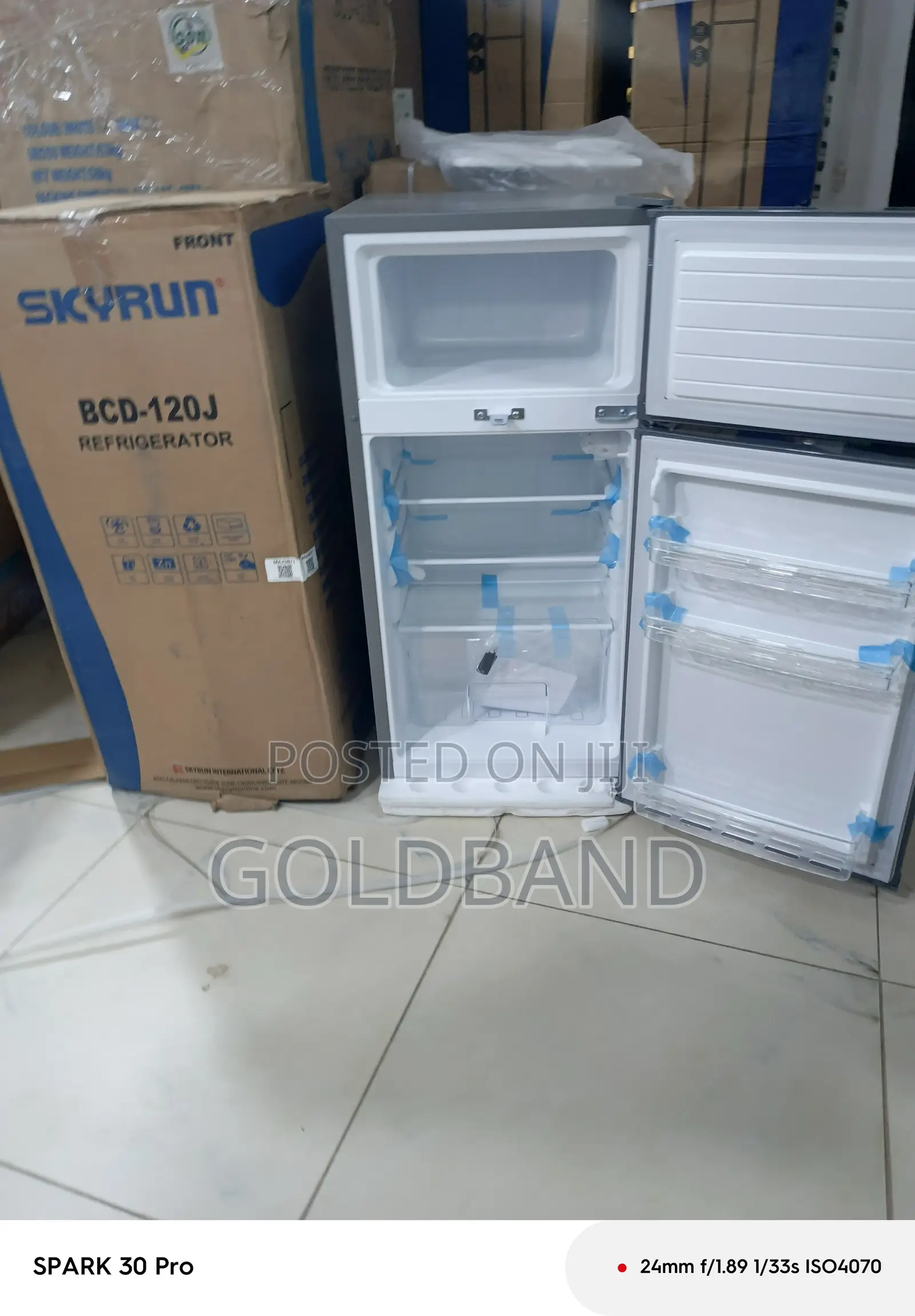 Skyrun BCD-120 120L Energy Efficient Fridge