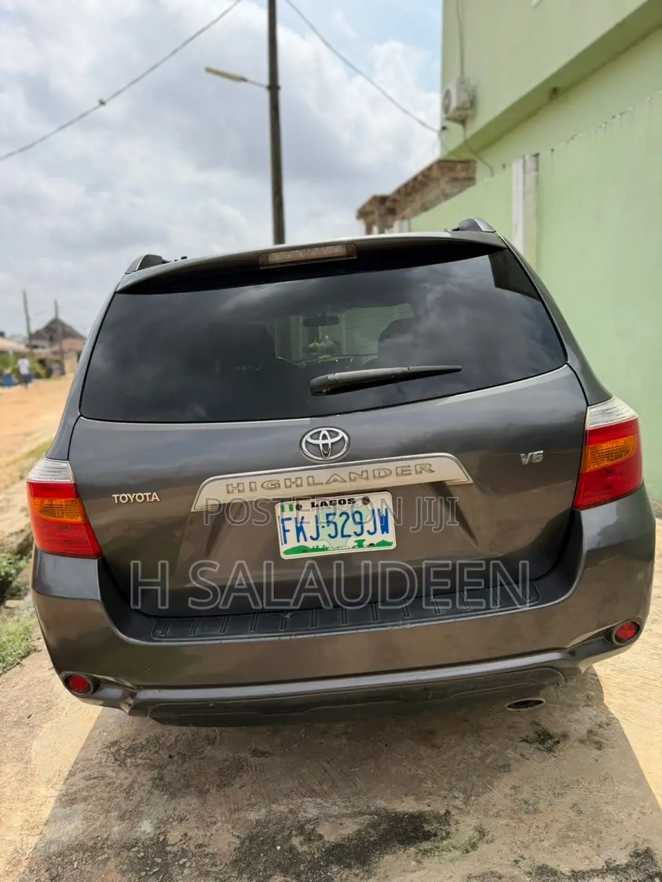 Toyota Highlander 2008 Gray
