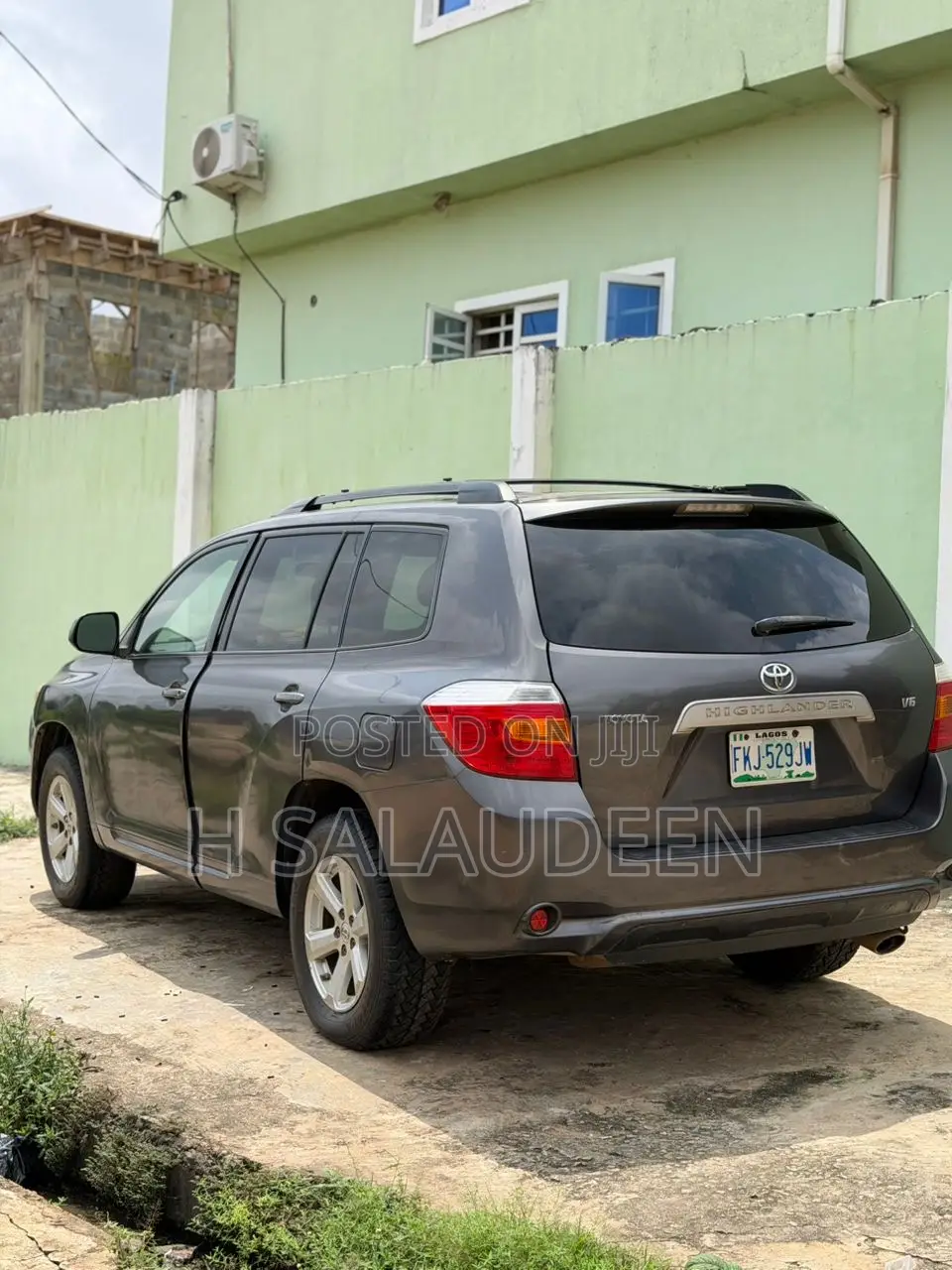 Toyota Highlander 2008 Gray