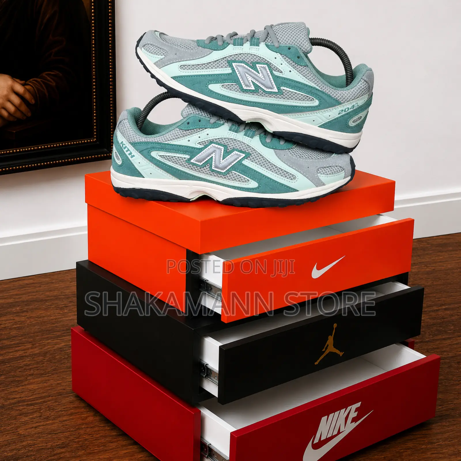 ORIGINAL New Balance 204L "Kith - Green" Sneakers