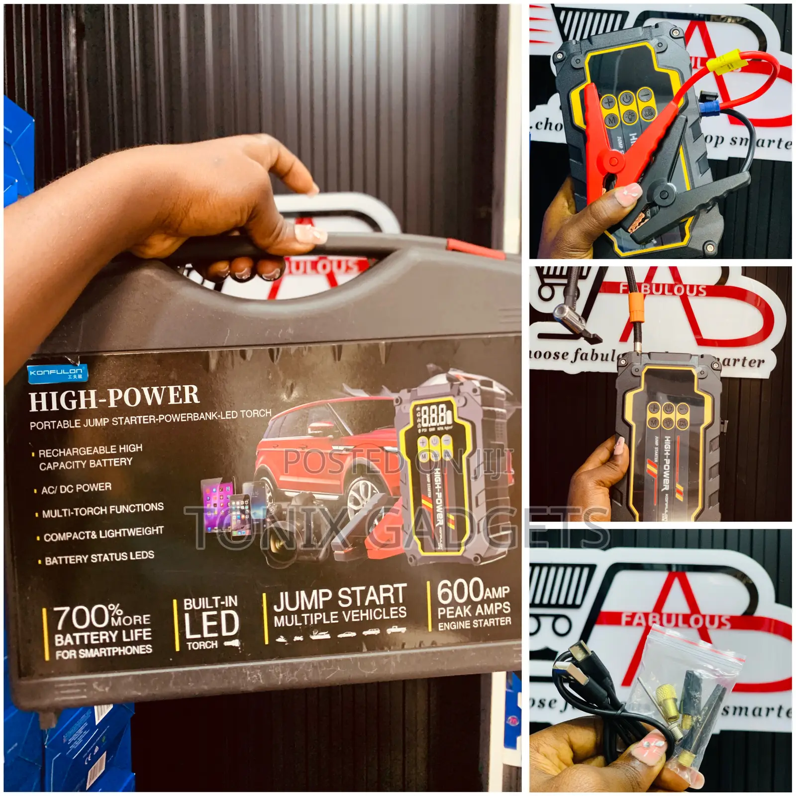 Konfulon Jumpstarts Box (Model A16)
