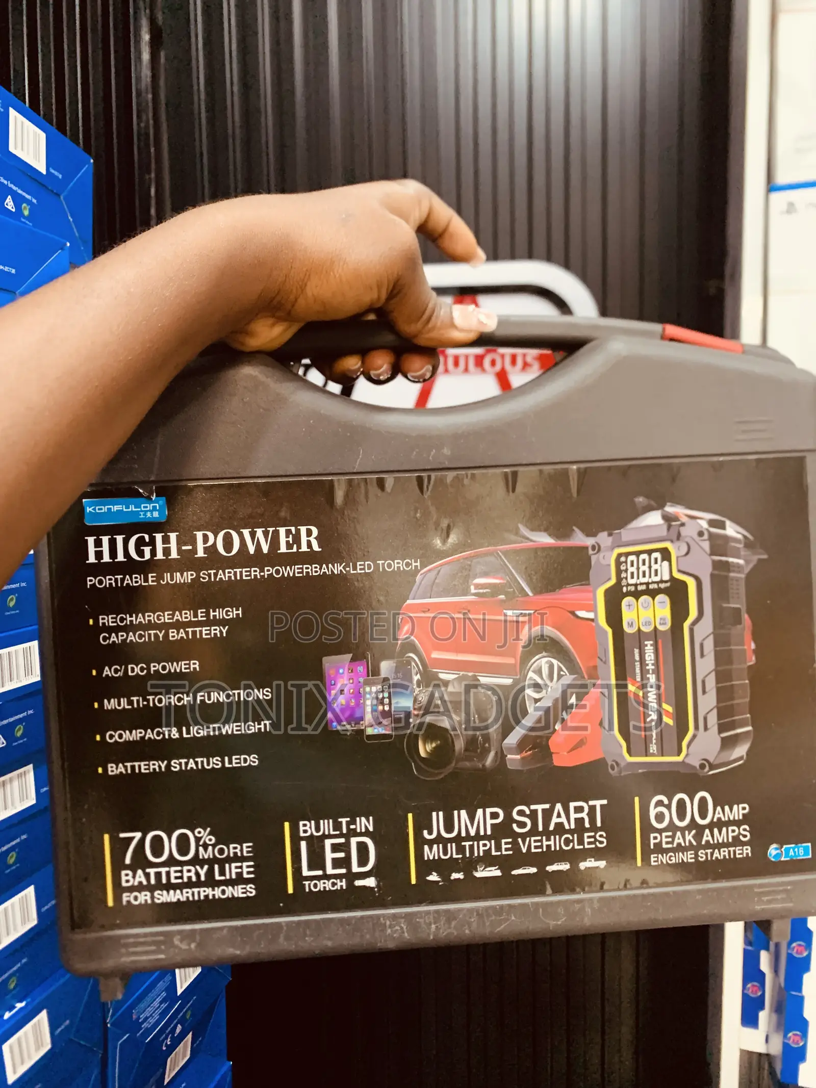 Konfulon Jumpstarts Box (Model A16)
