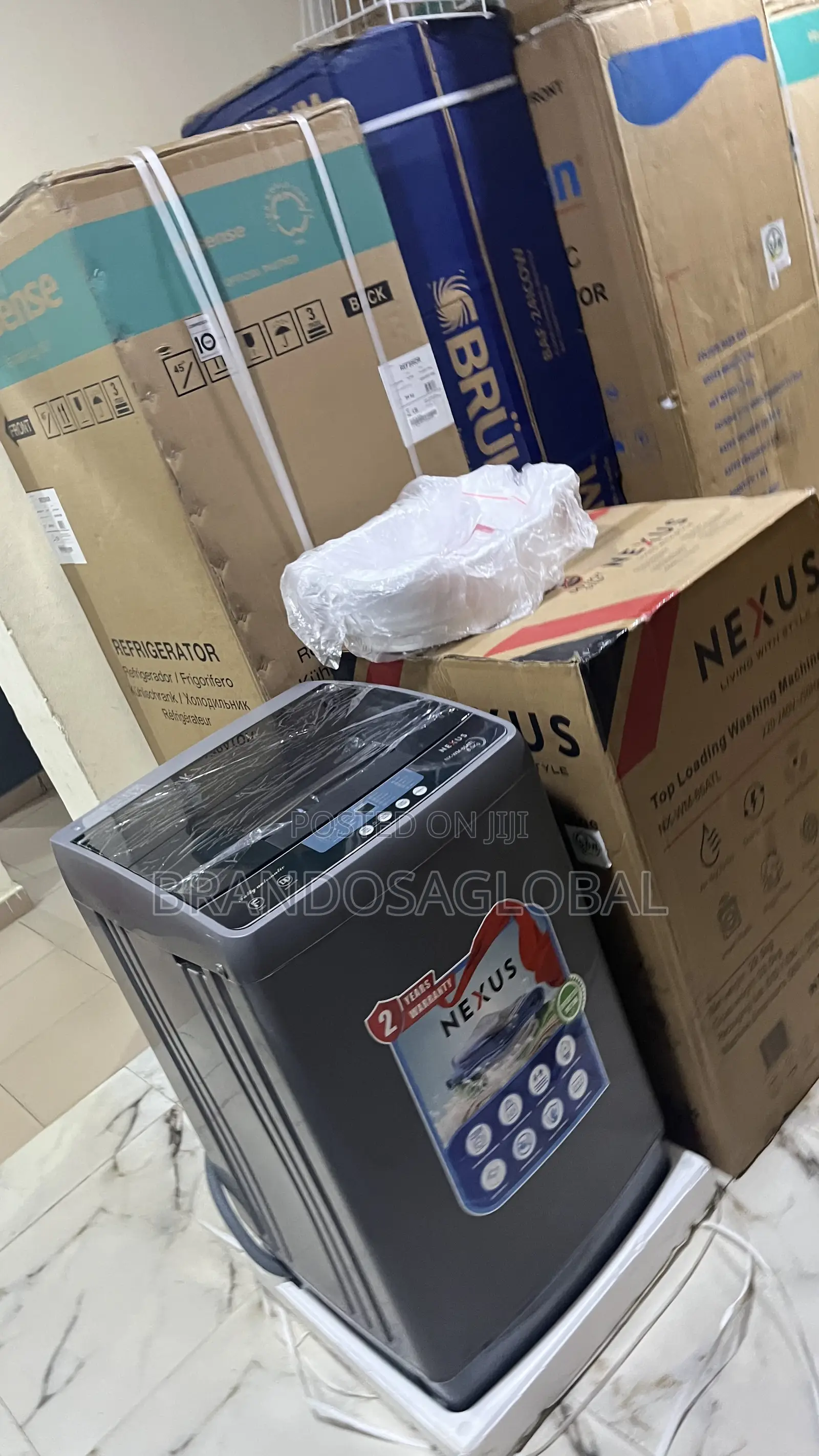 Nexus 8.5KG Washer – Durable Family Washing Machine