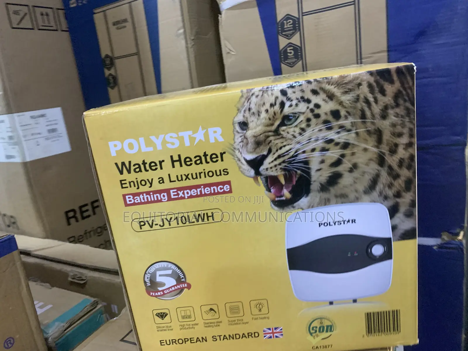Polystar PV-JY10LWH Water Heater : Safe, Efficient and Reliable
