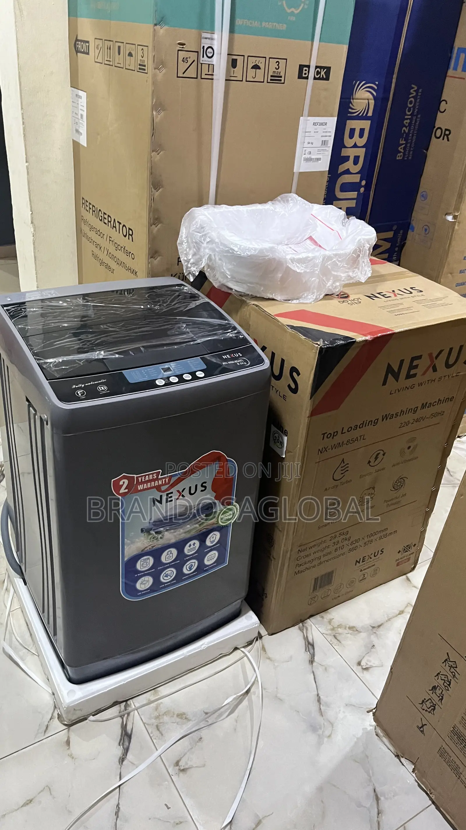 Nexus NX-WM-85ATTL Washing Machine – Stylish Home Laundry Appliance