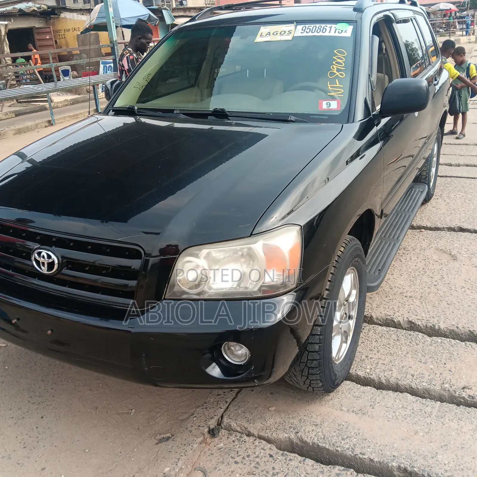 Toyota Highlander V6 4x4 2006 Black
