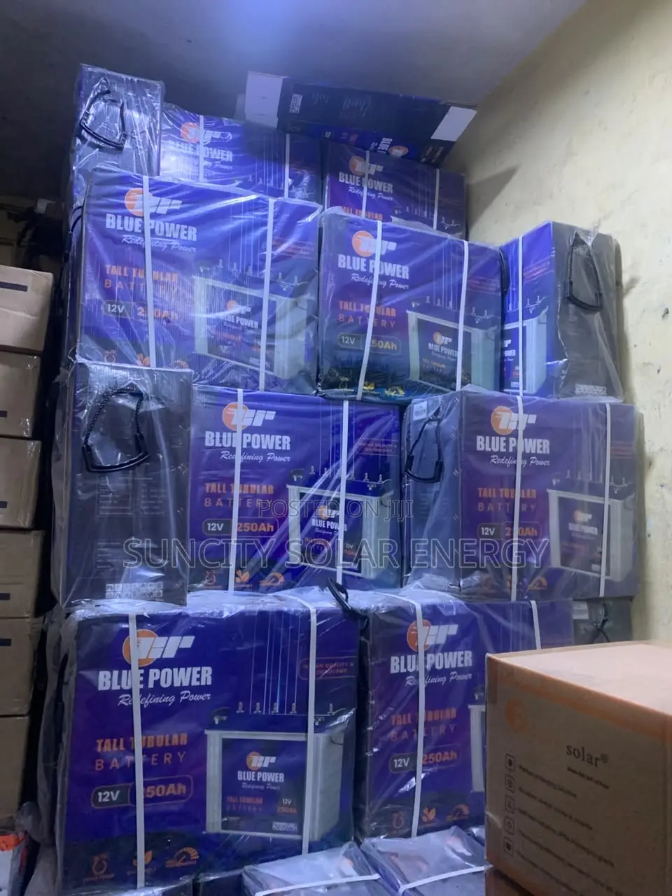250a/240a/12v Blue Power Tubular Batteries