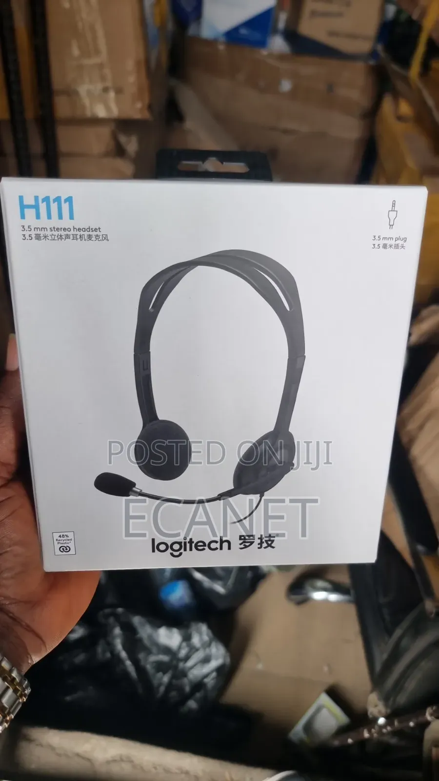 The Logitech H111 Stereo Headset