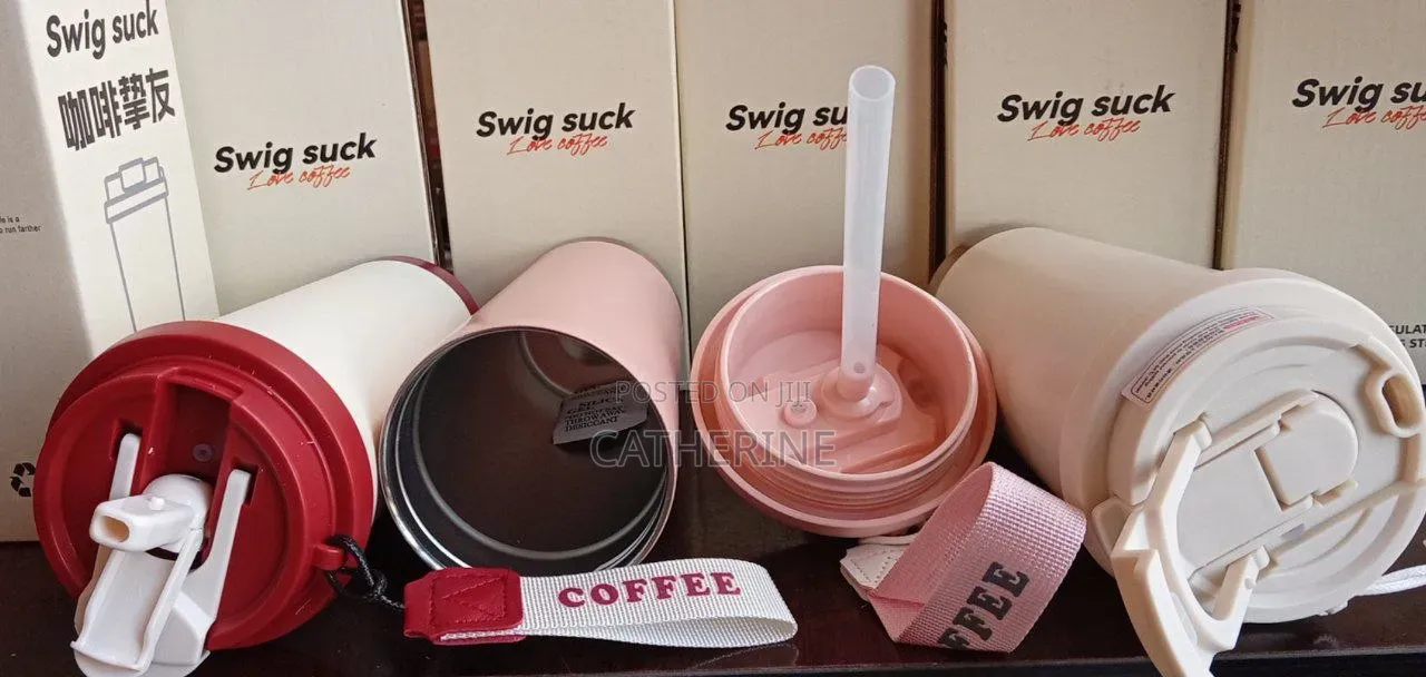 Swig Suck 17oz Insulated Tumbler With Strap Straw