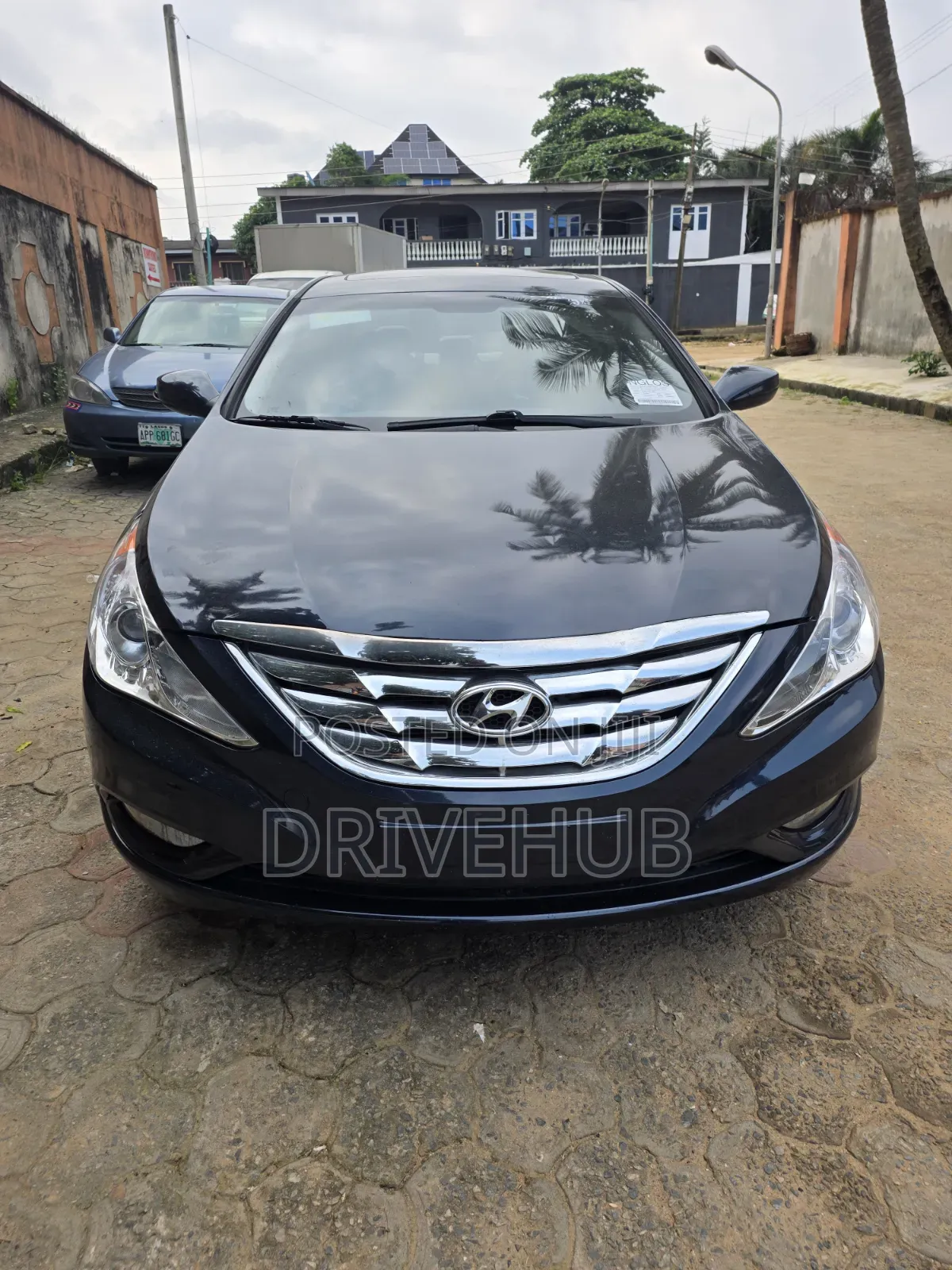 Hyundai Sonata Limited 2.0T Sedan (2.0L 4cyl 6A) 2012 Blue
