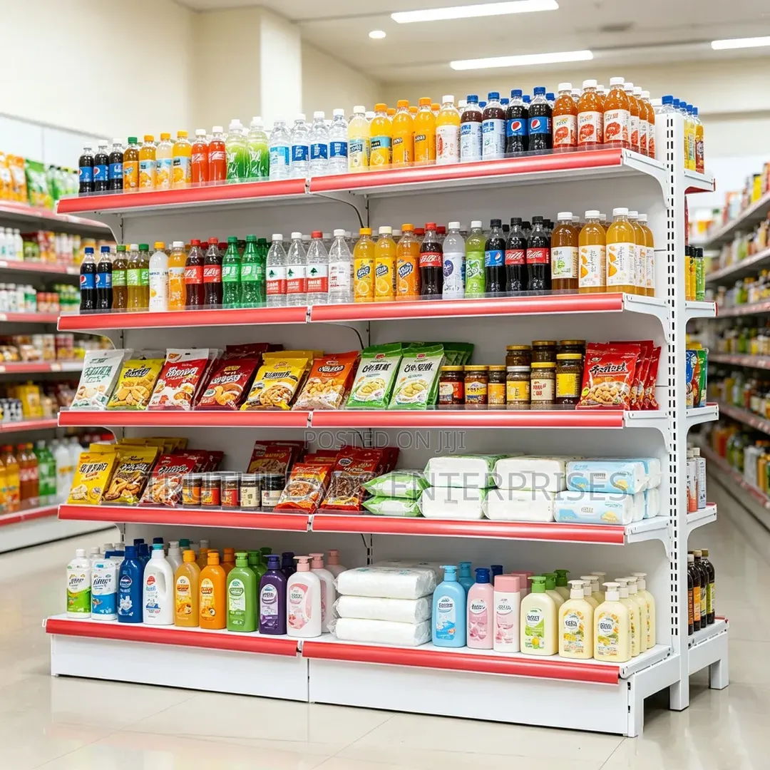 High Quality Double Face Supermarket Shelve