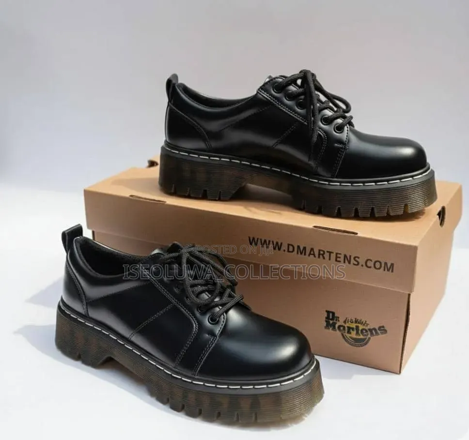 Classic Kids Oxford Shoes With Chunky Sole.