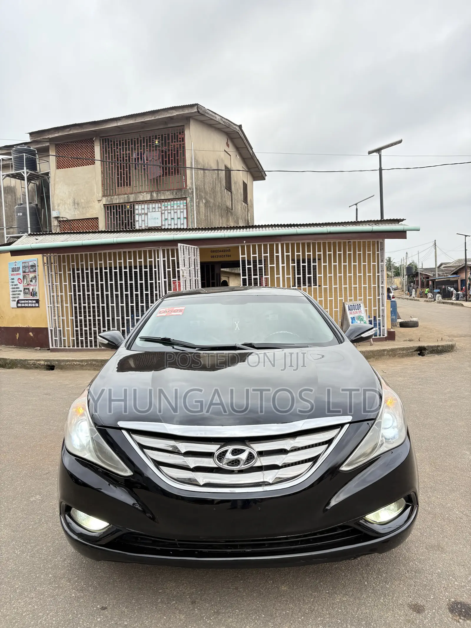 Hyundai Sonata Limited 2.0T Sedan (2.0L 4cyl 6A) 2012 Black