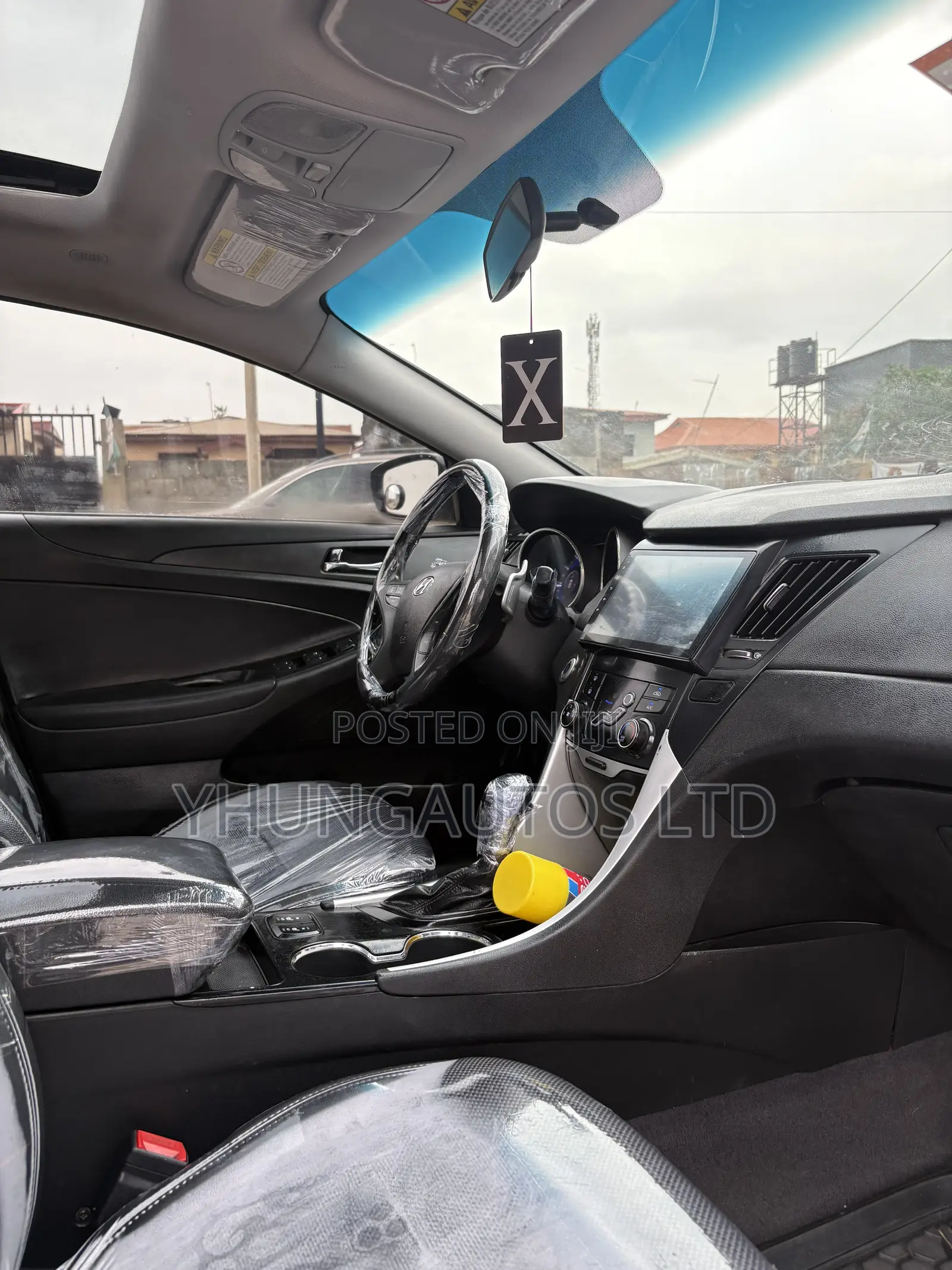 Hyundai Sonata Limited 2.0T Sedan (2.0L 4cyl 6A) 2012 Black