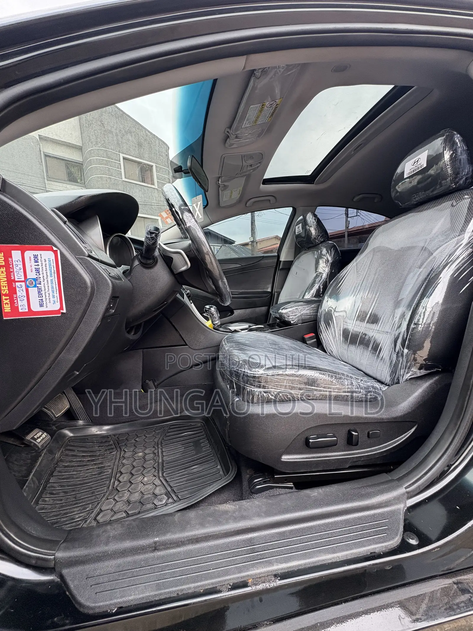 Hyundai Sonata Limited 2.0T Sedan (2.0L 4cyl 6A) 2012 Black